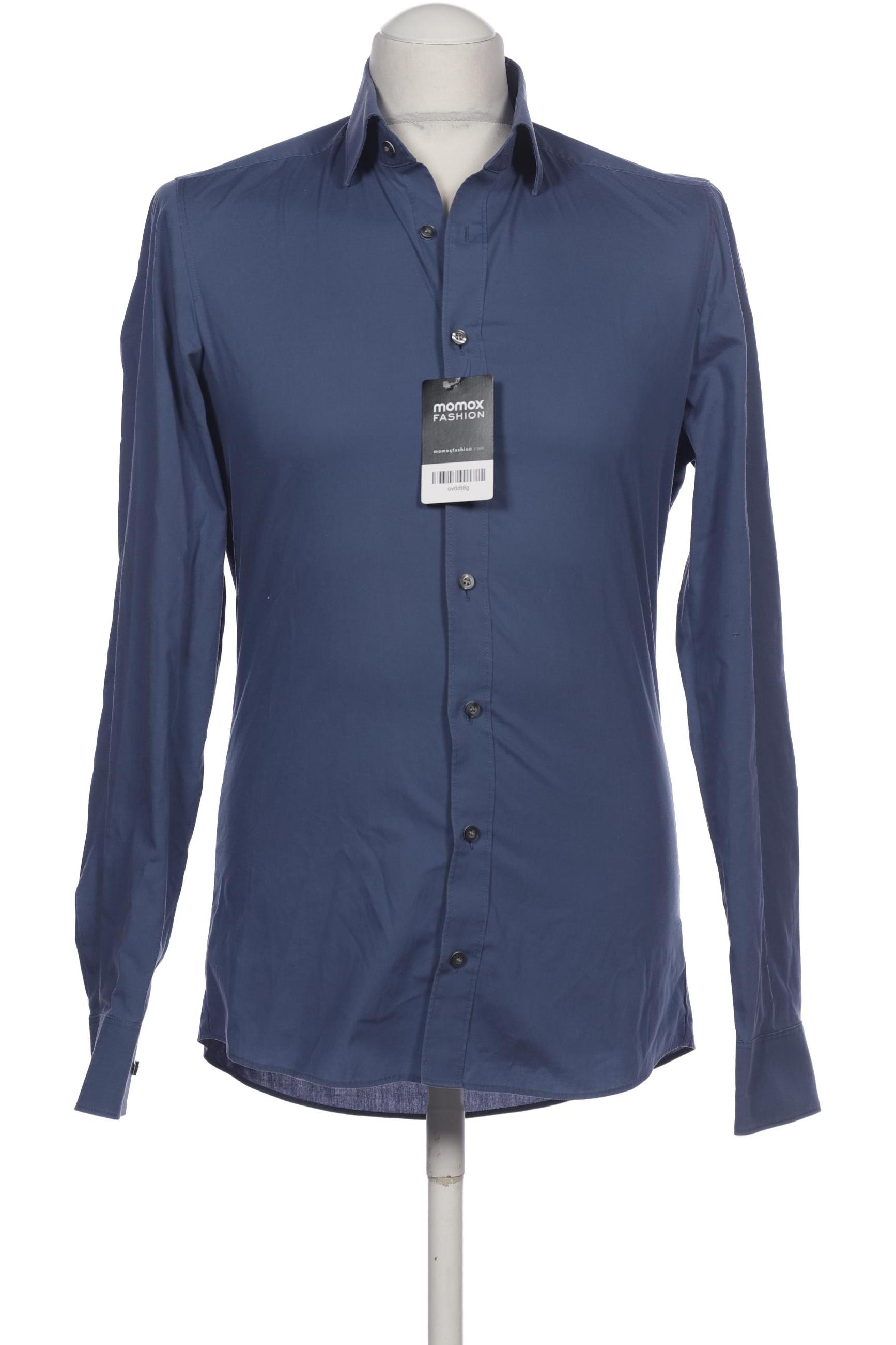 

Olymp Herren Hemd, blau