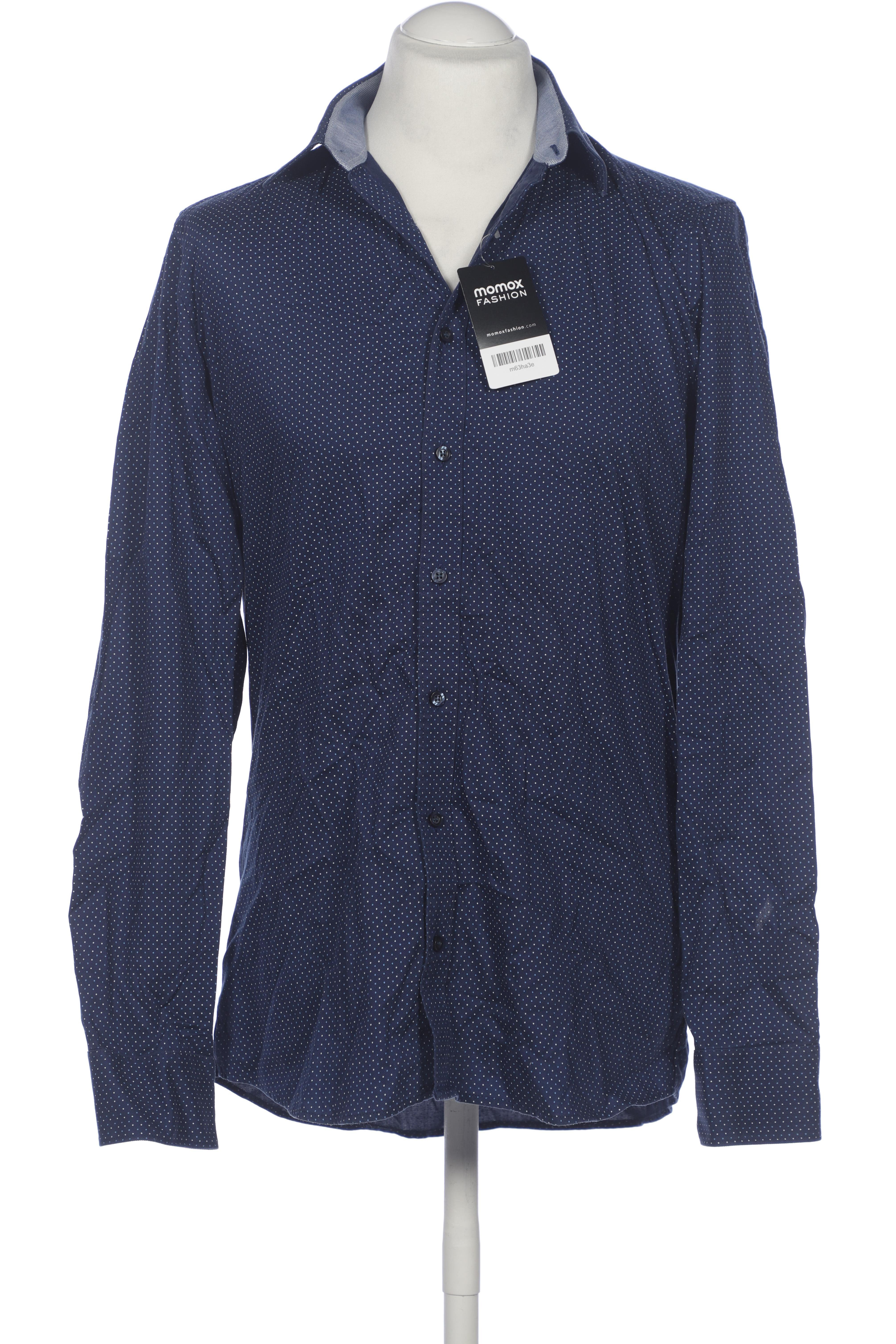 

Olymp Herren Hemd, marineblau, Gr. 52