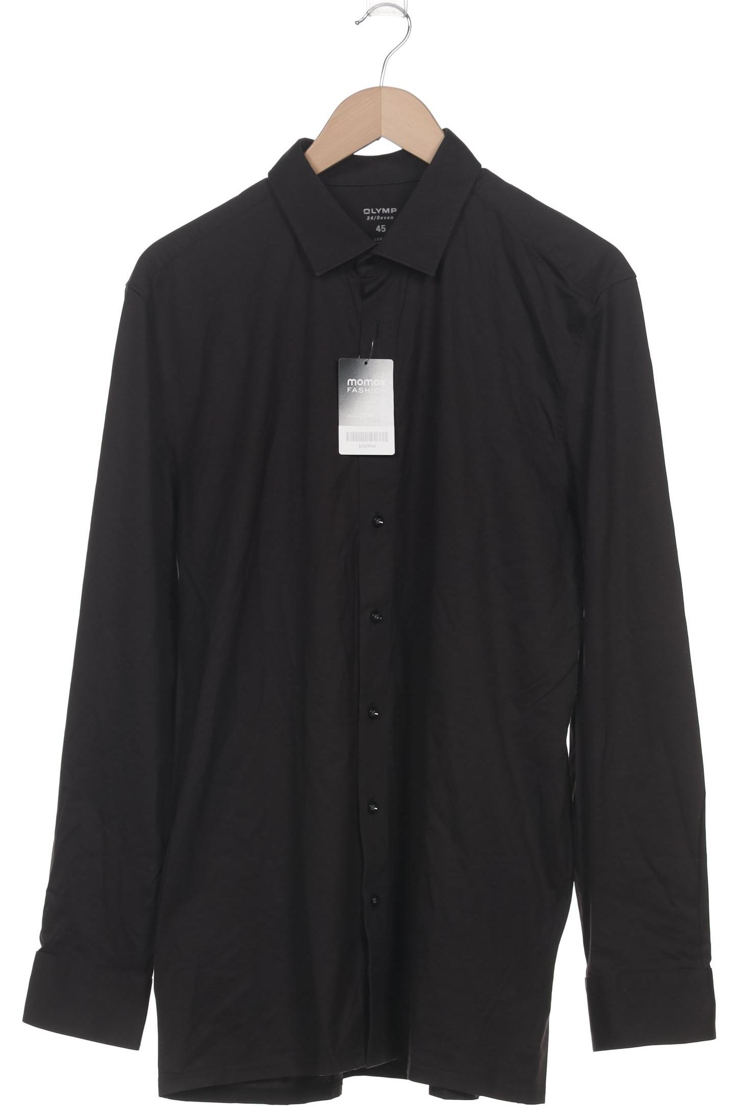 

Olymp Herren Hemd, schwarz, Gr. 56