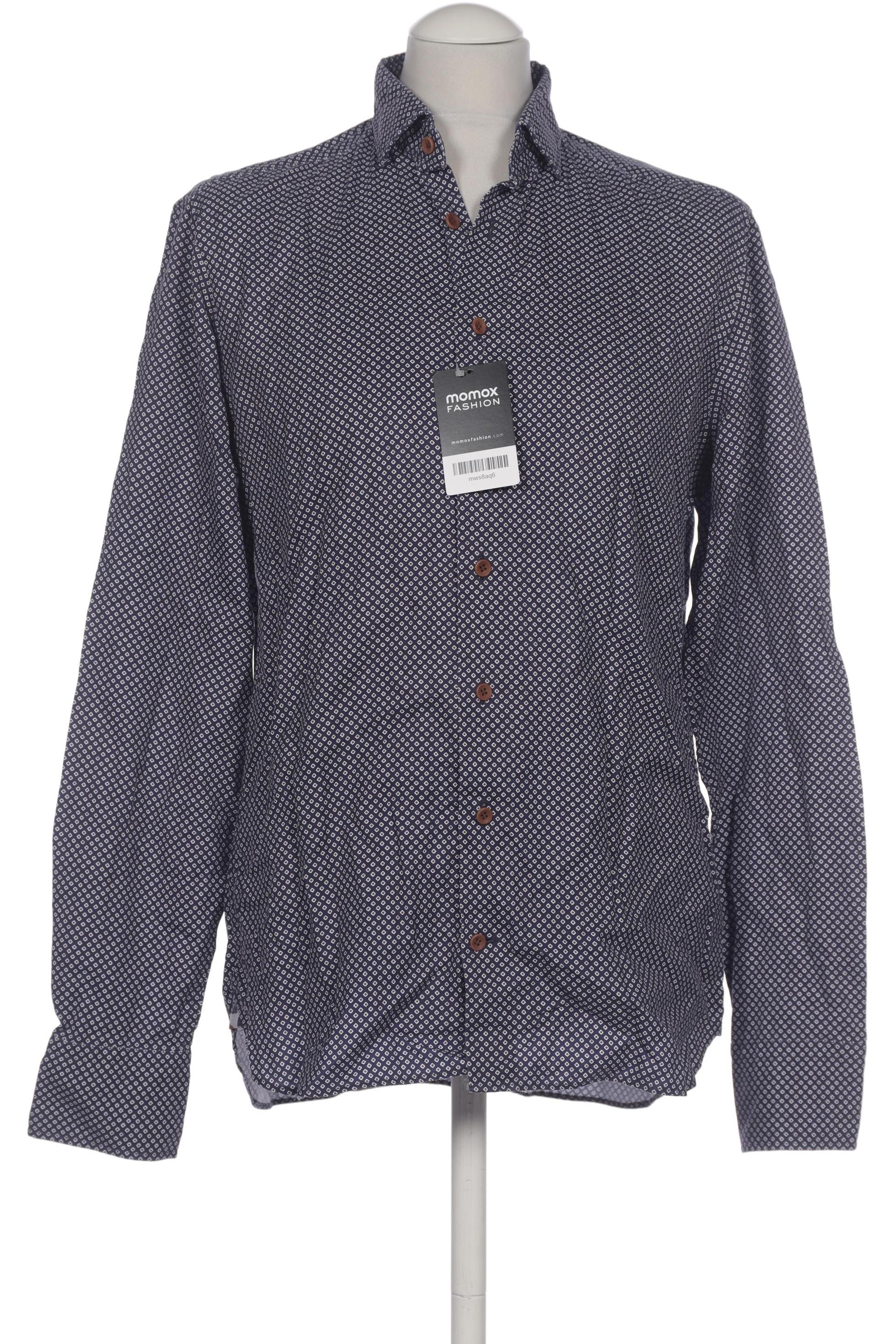 

Olymp Herren Hemd, marineblau, Gr. 48