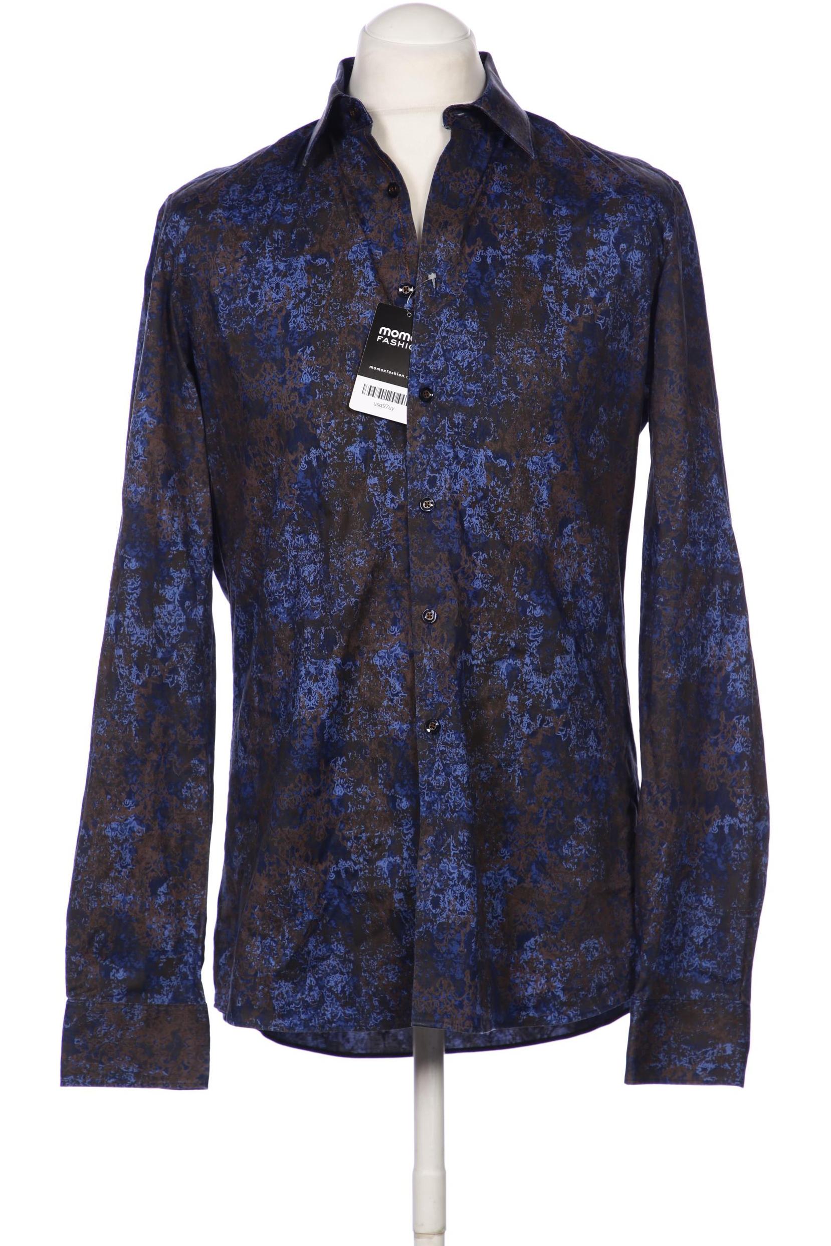 

Olymp Herren Hemd, blau
