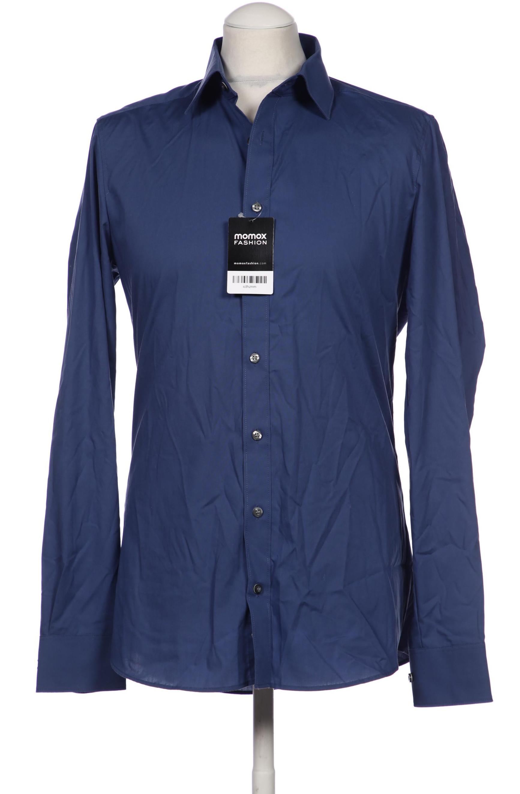 

Olymp Herren Hemd, blau