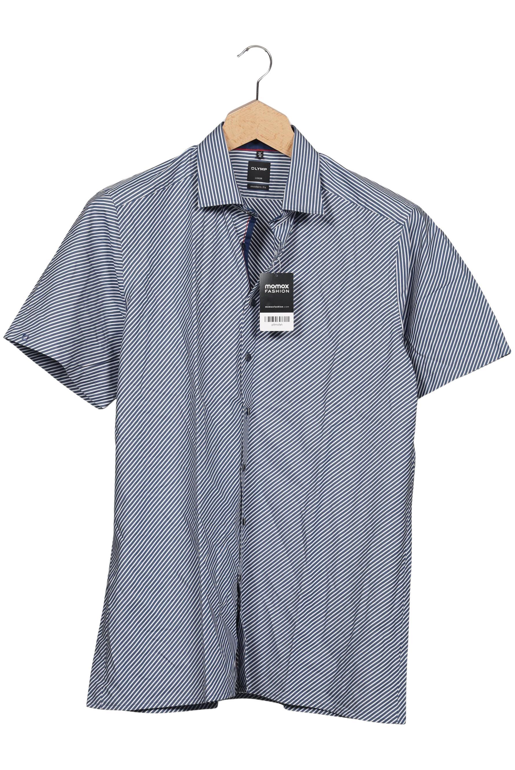 

Olymp Herren Hemd, marineblau, Gr. 56