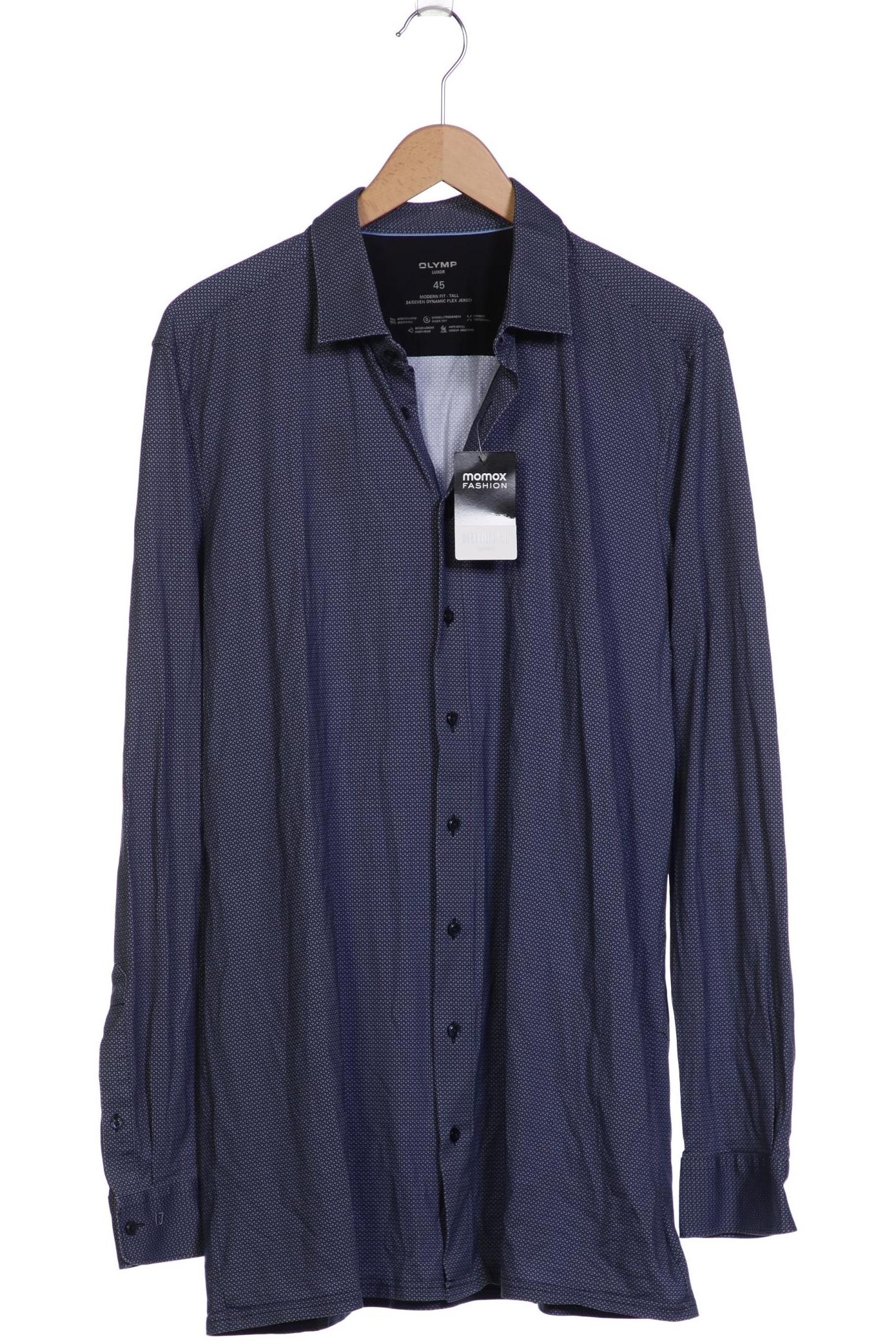 

Olymp Herren Hemd, blau, Gr. 56