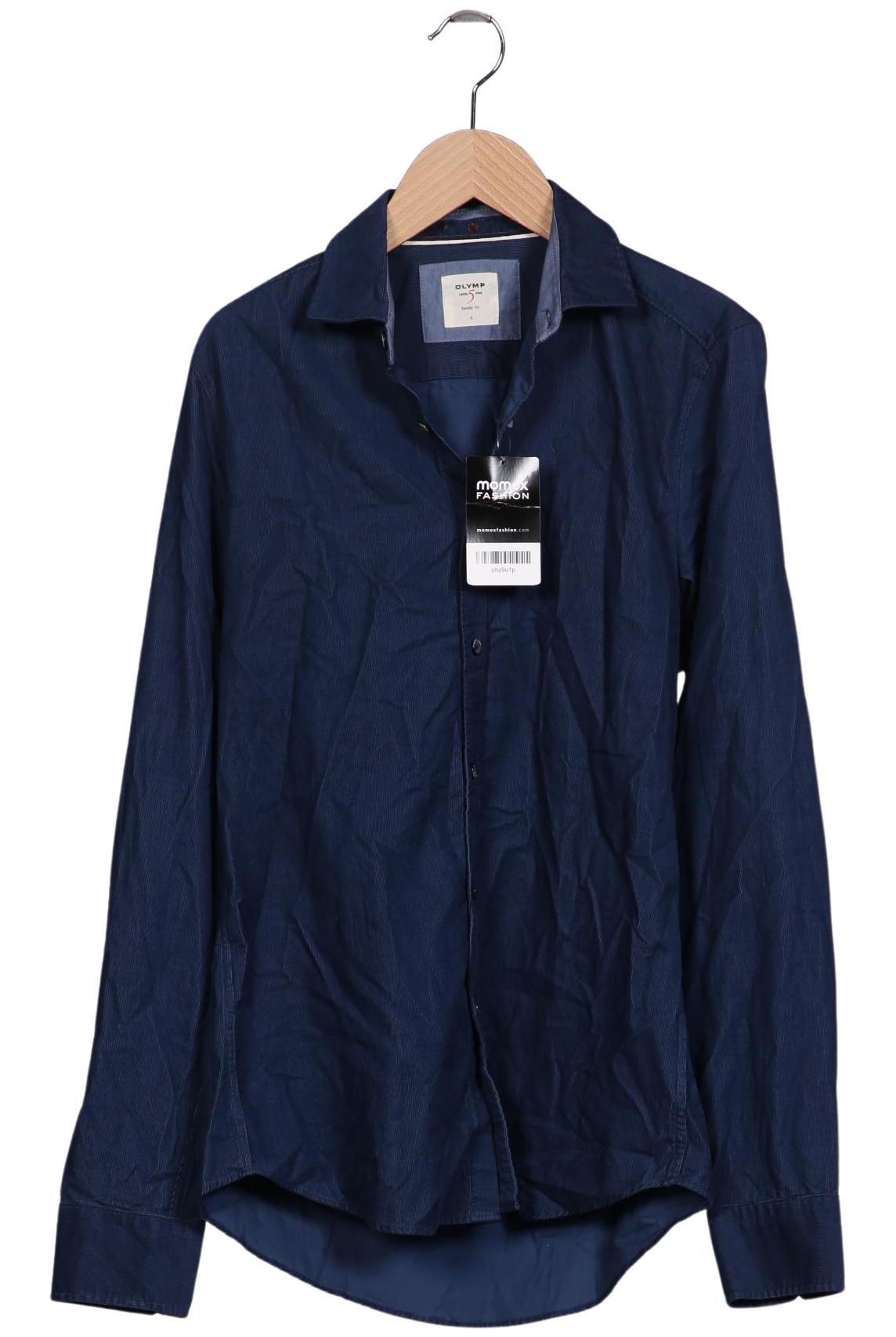 

Olymp Herren Hemd, marineblau, Gr. 46