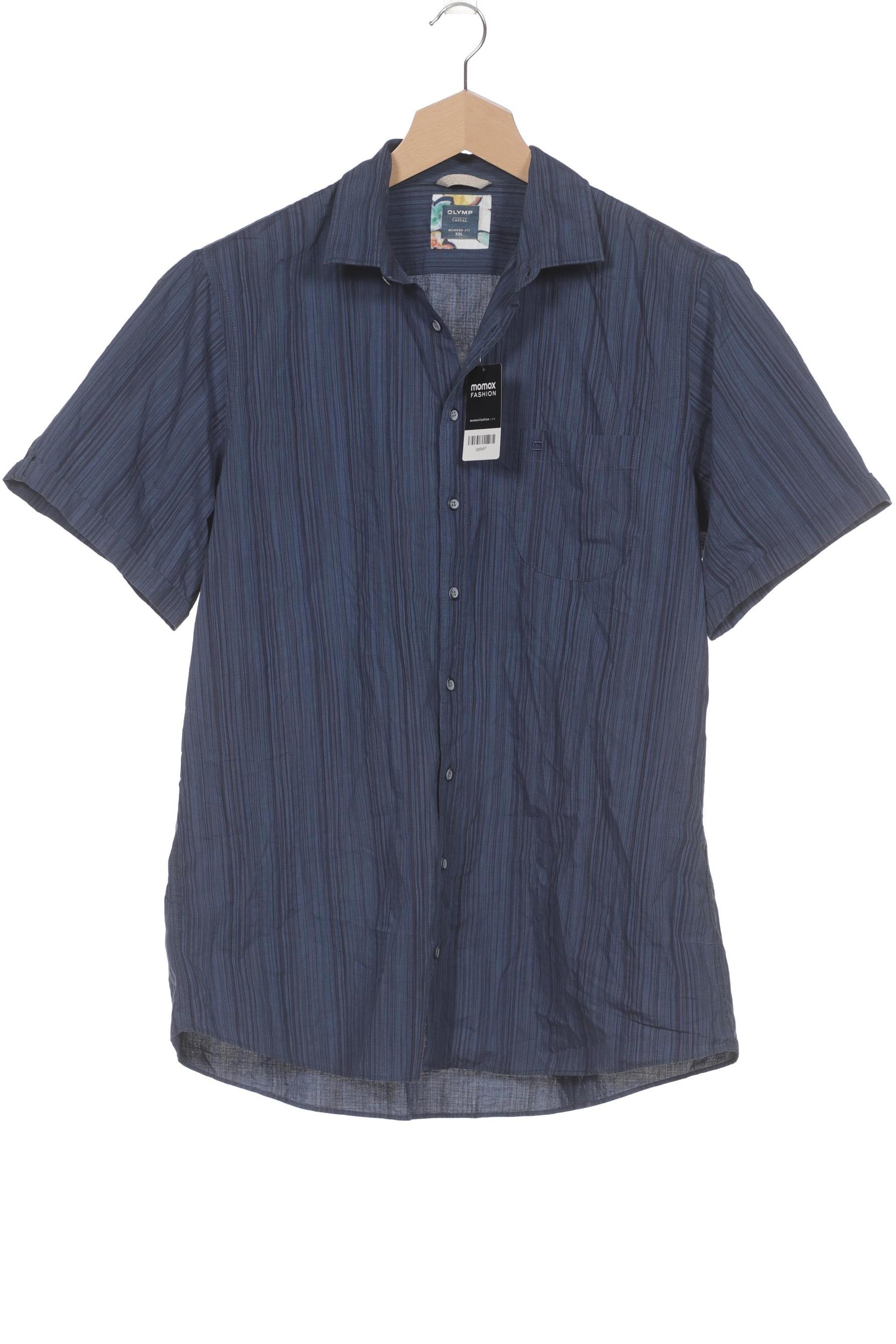 

Olymp Herren Hemd, blau, Gr. 56