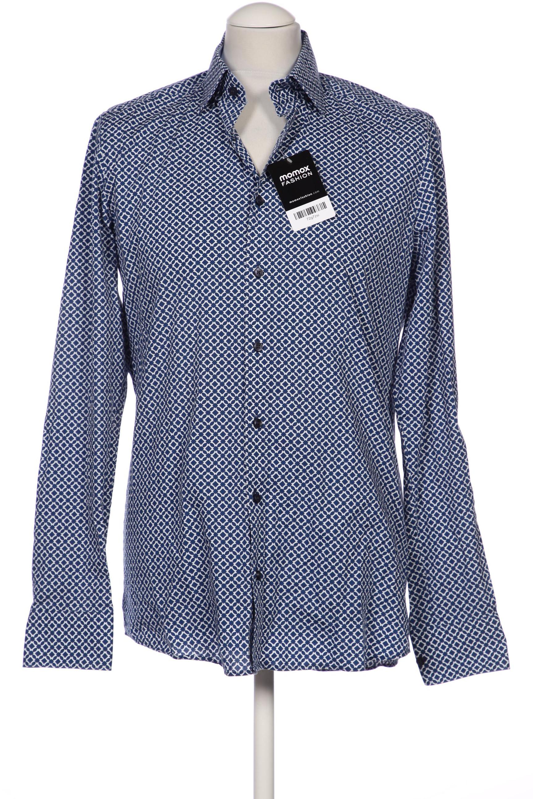 

Olymp Herren Hemd, marineblau, Gr. 50