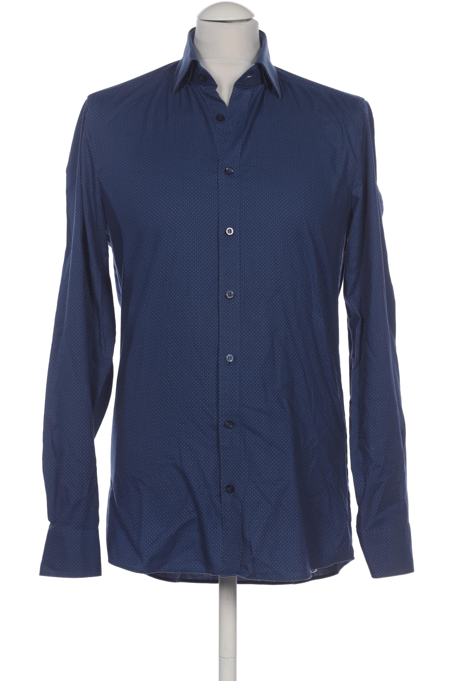 

Olymp Herren Hemd, marineblau, Gr. 48