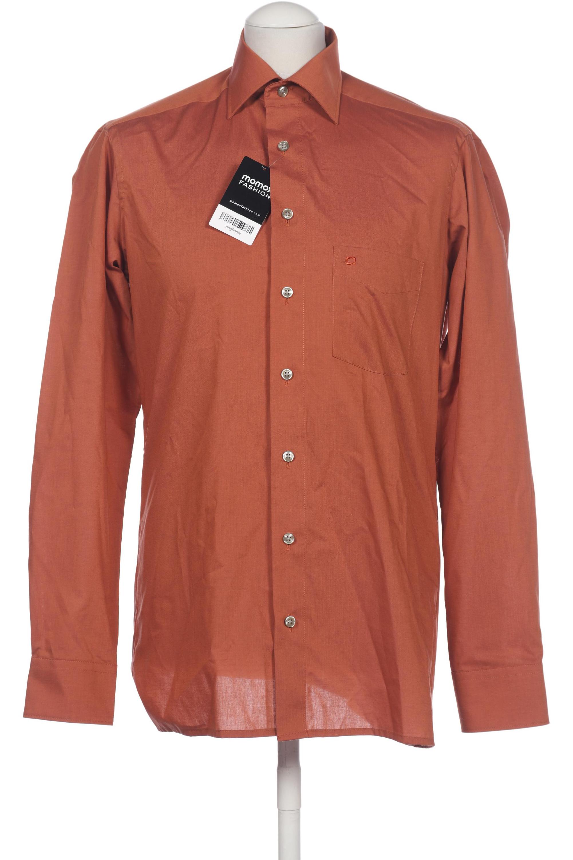 

Olymp Herren Hemd, orange, Gr. 46