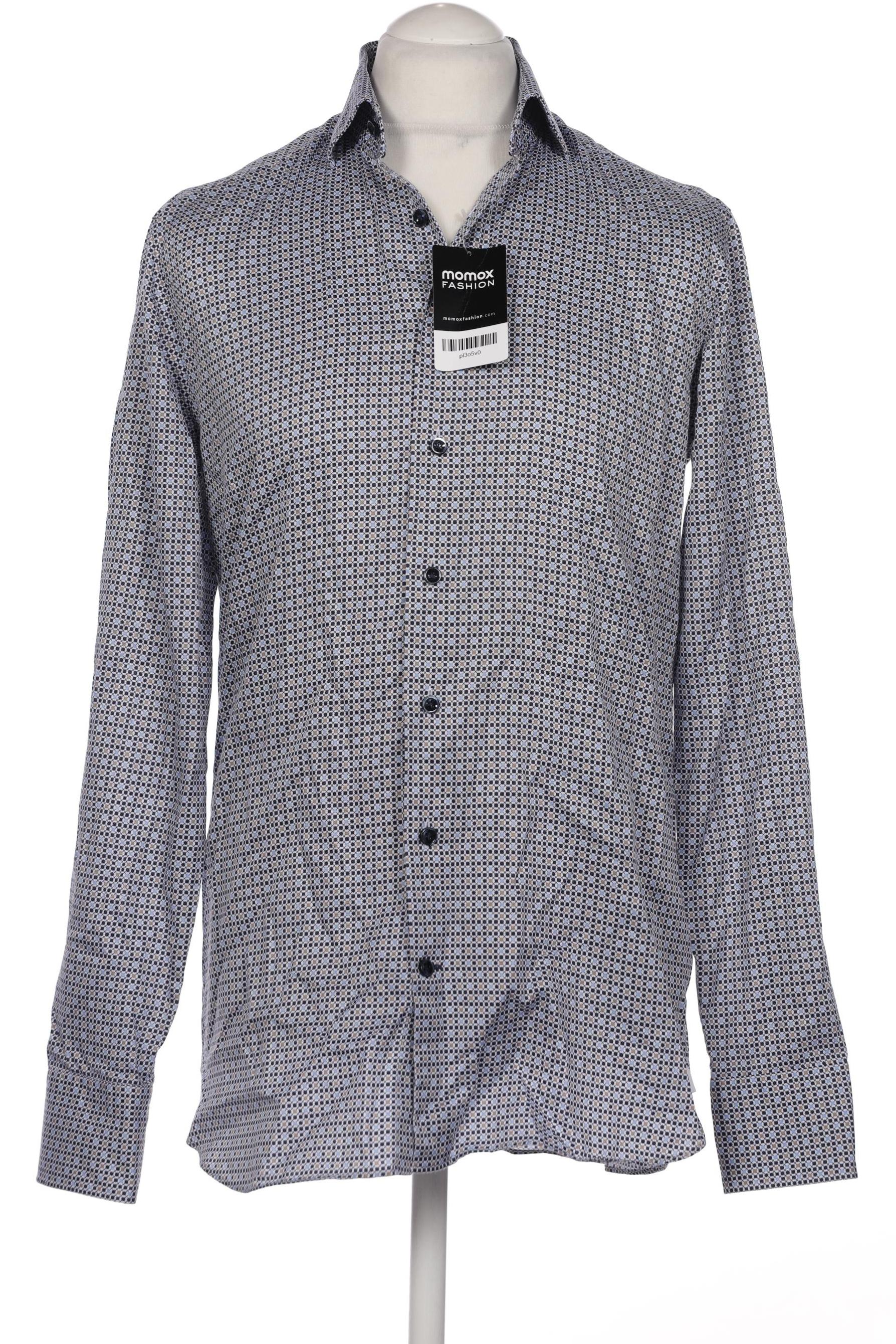 

Olymp Herren Hemd, marineblau, Gr. 50