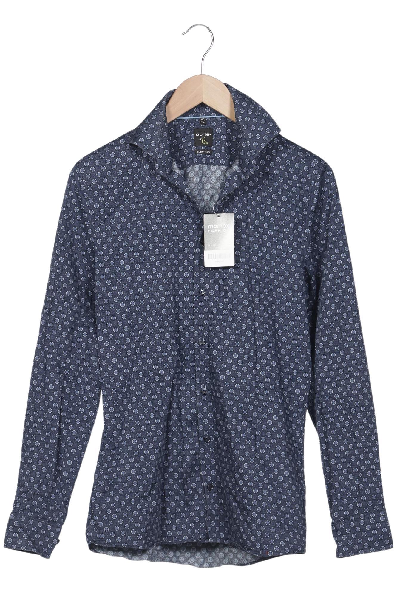 

Olymp Herren Hemd, marineblau, Gr. 46