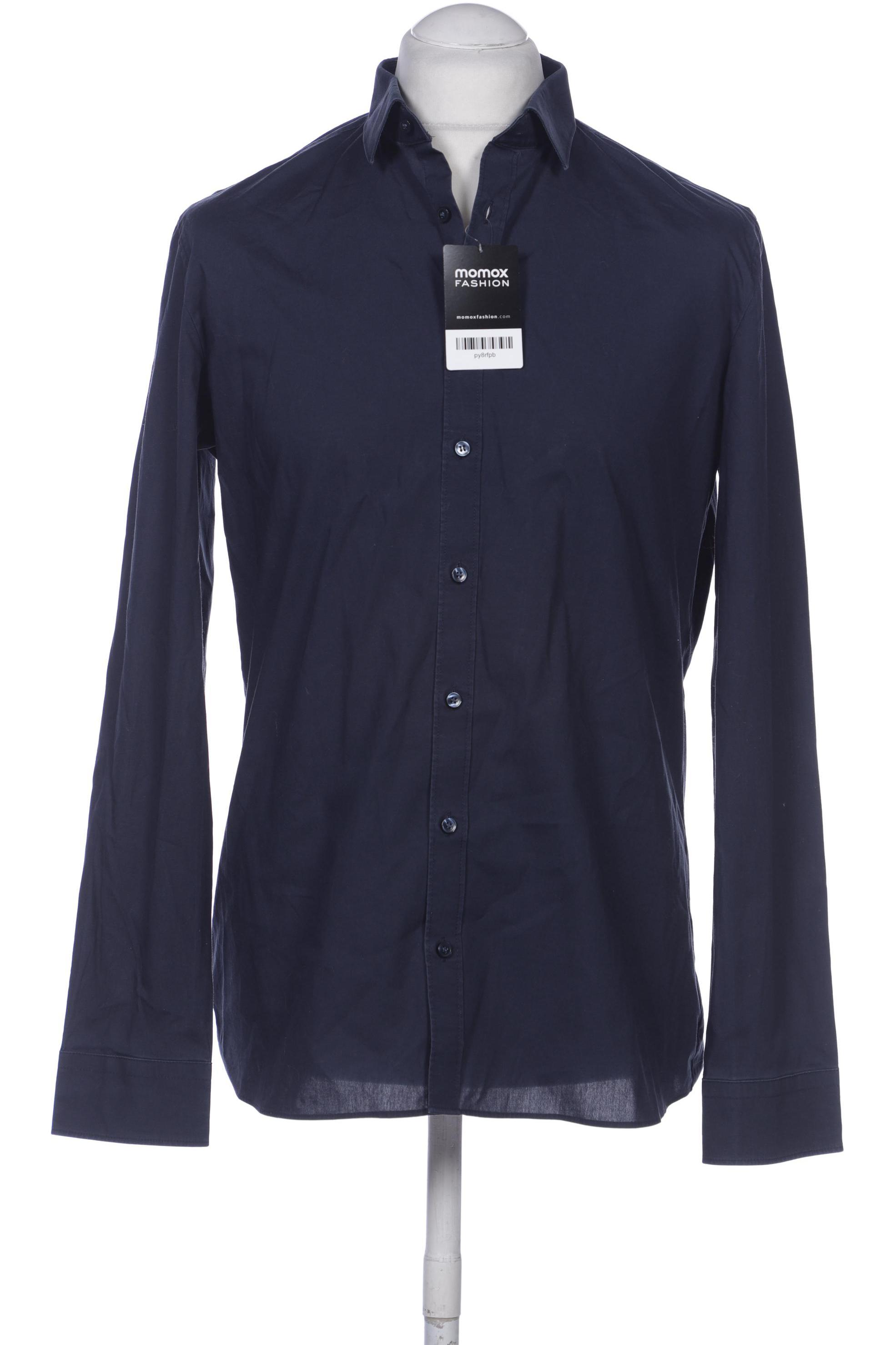 

Olymp Herren Hemd, marineblau, Gr. 52
