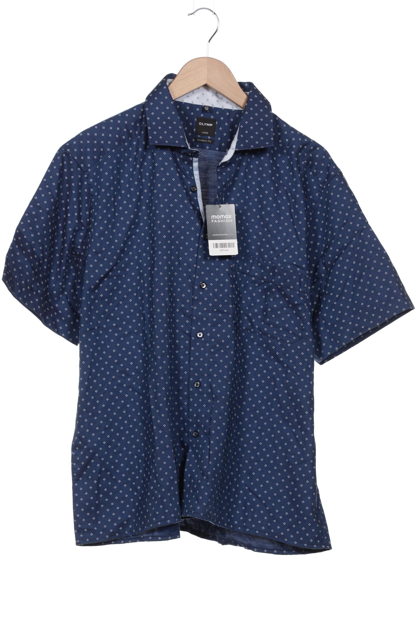 

Olymp Herren Hemd, marineblau, Gr. 56