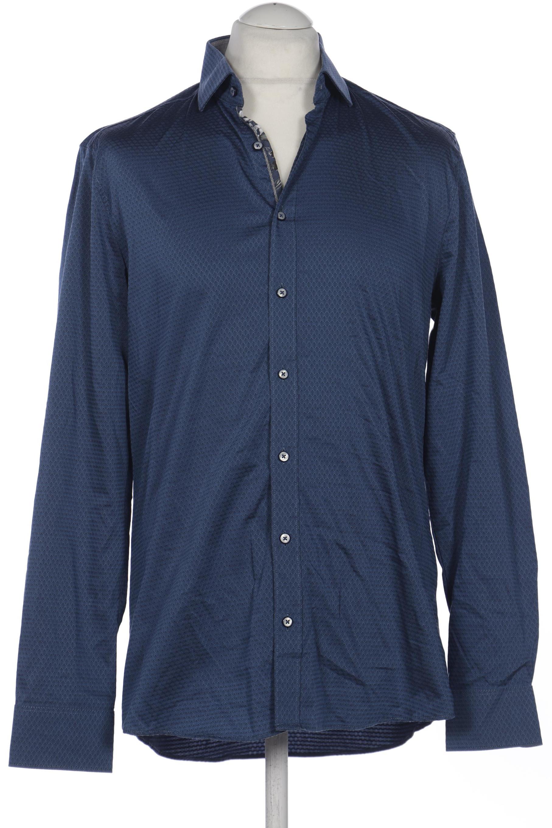 

Olymp Herren Hemd, blau