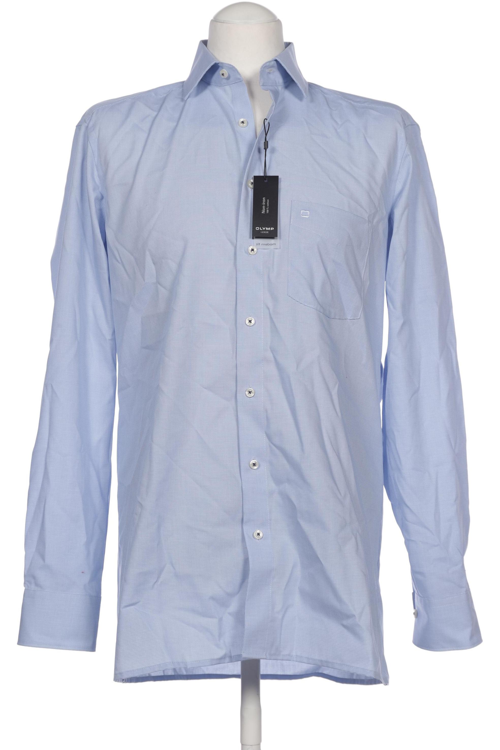 

Olymp Herren Hemd, blau, Gr. 50