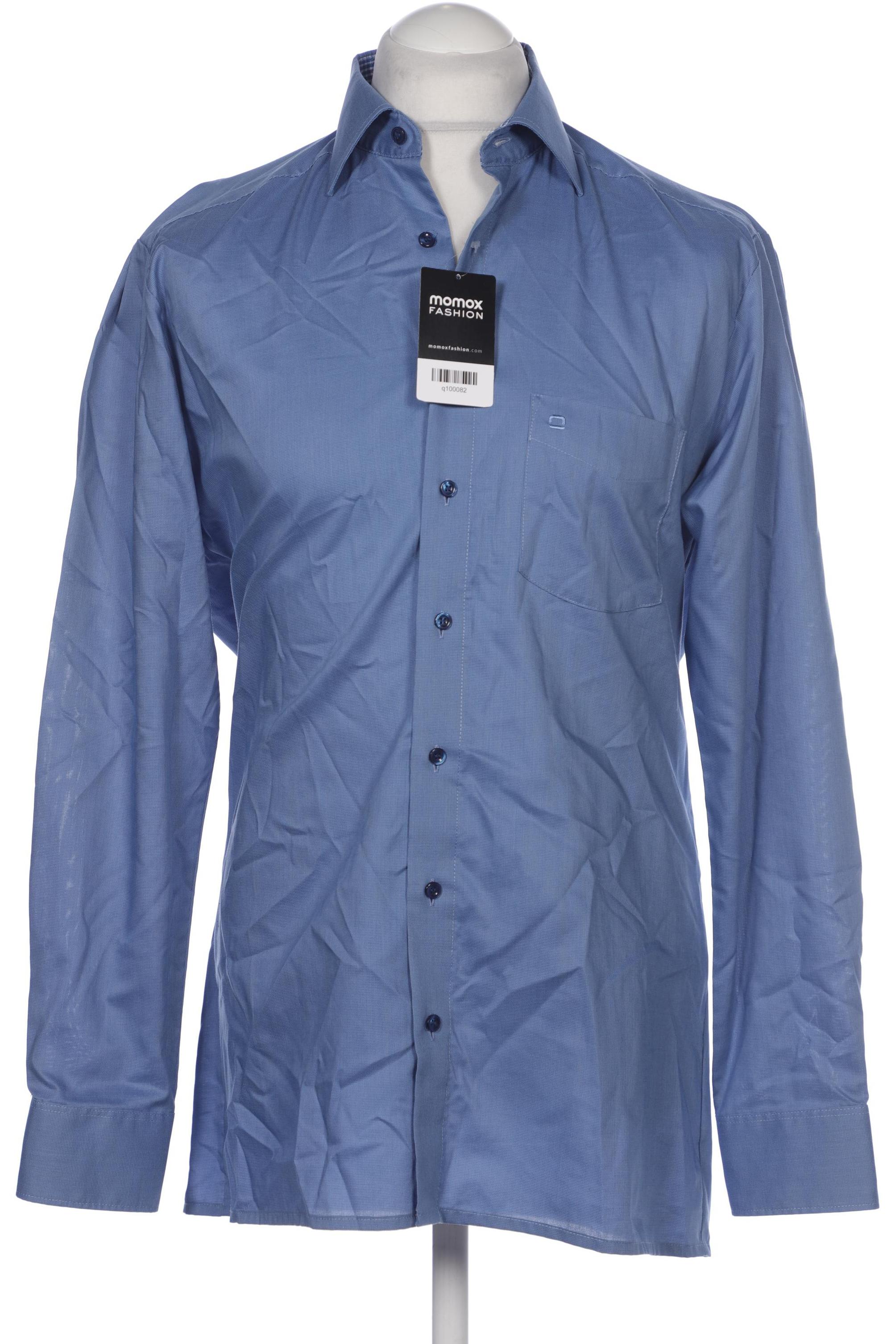 

Olymp Herren Hemd, blau, Gr. 50