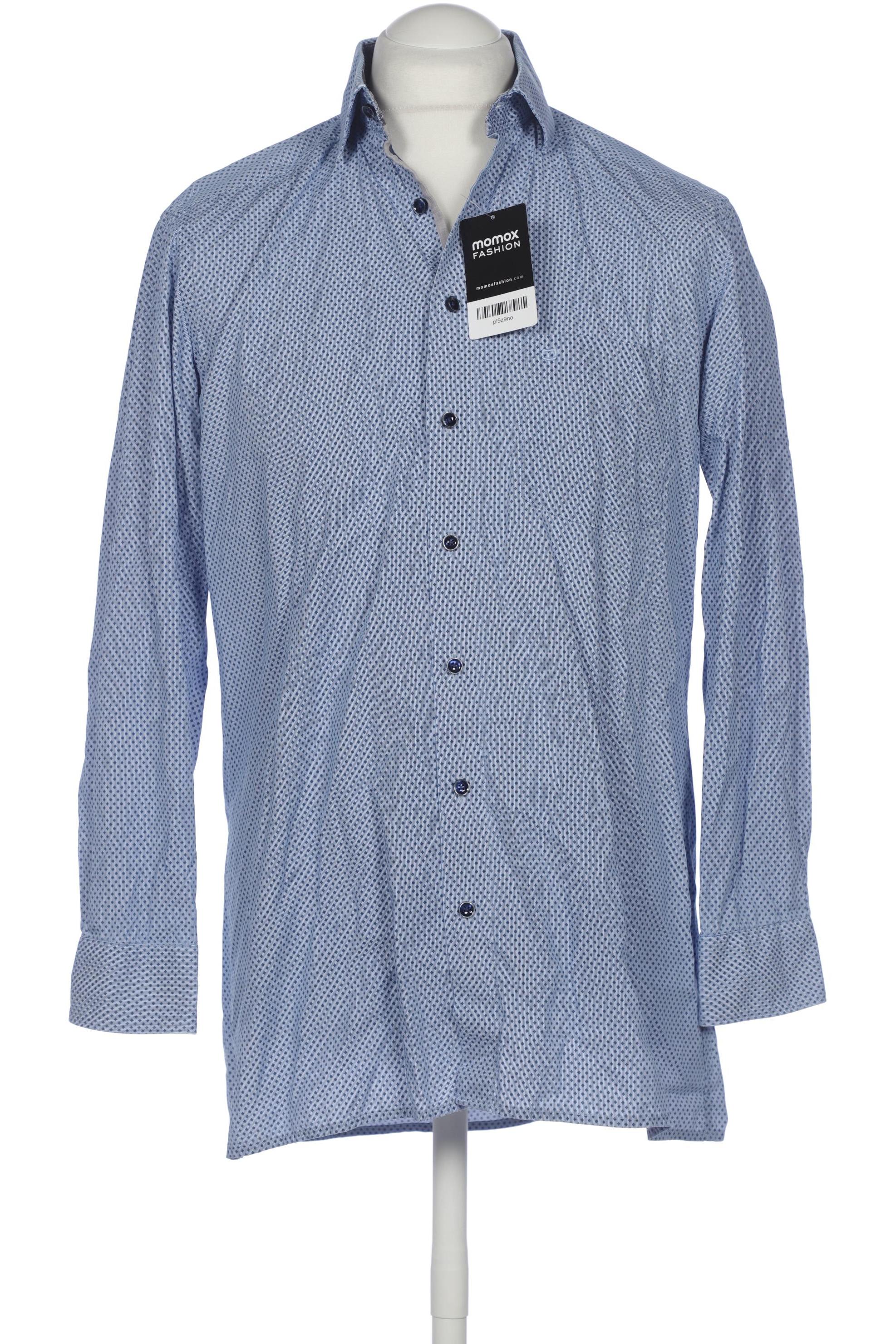 Thumbnail - Olymp Herren Hemd, blau, Gr. 50