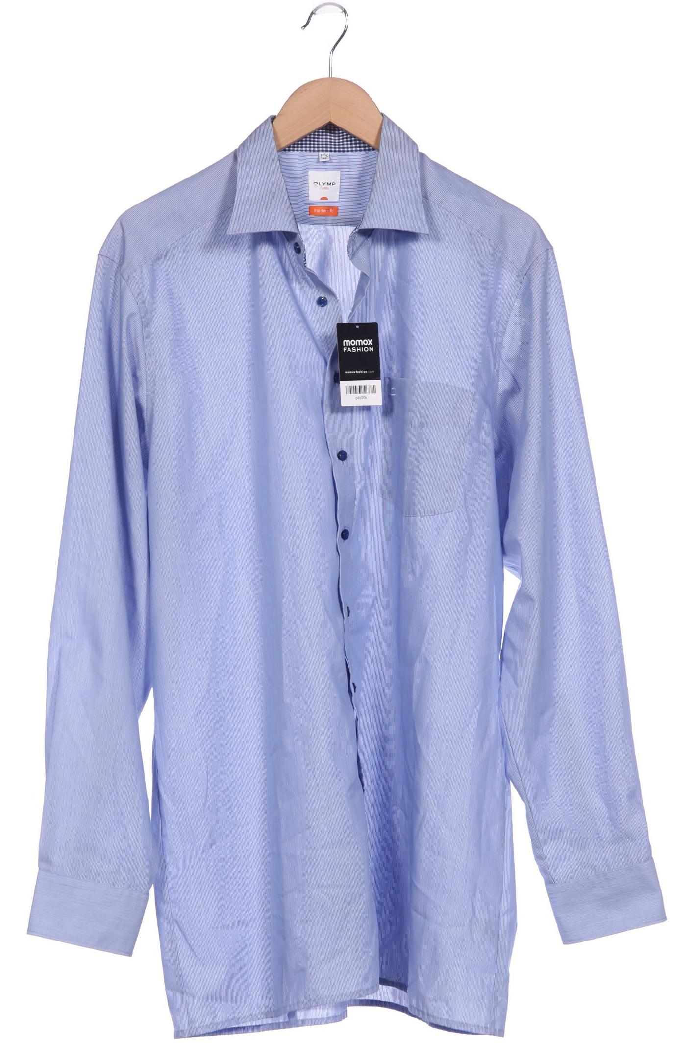 

Olymp Herren Hemd, blau, Gr. 56