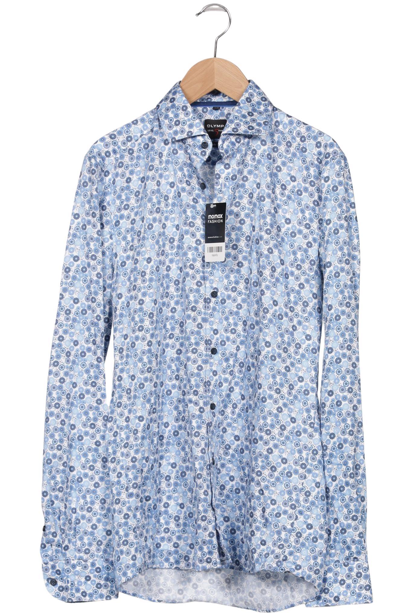 

Olymp Herren Hemd, blau, Gr. 46