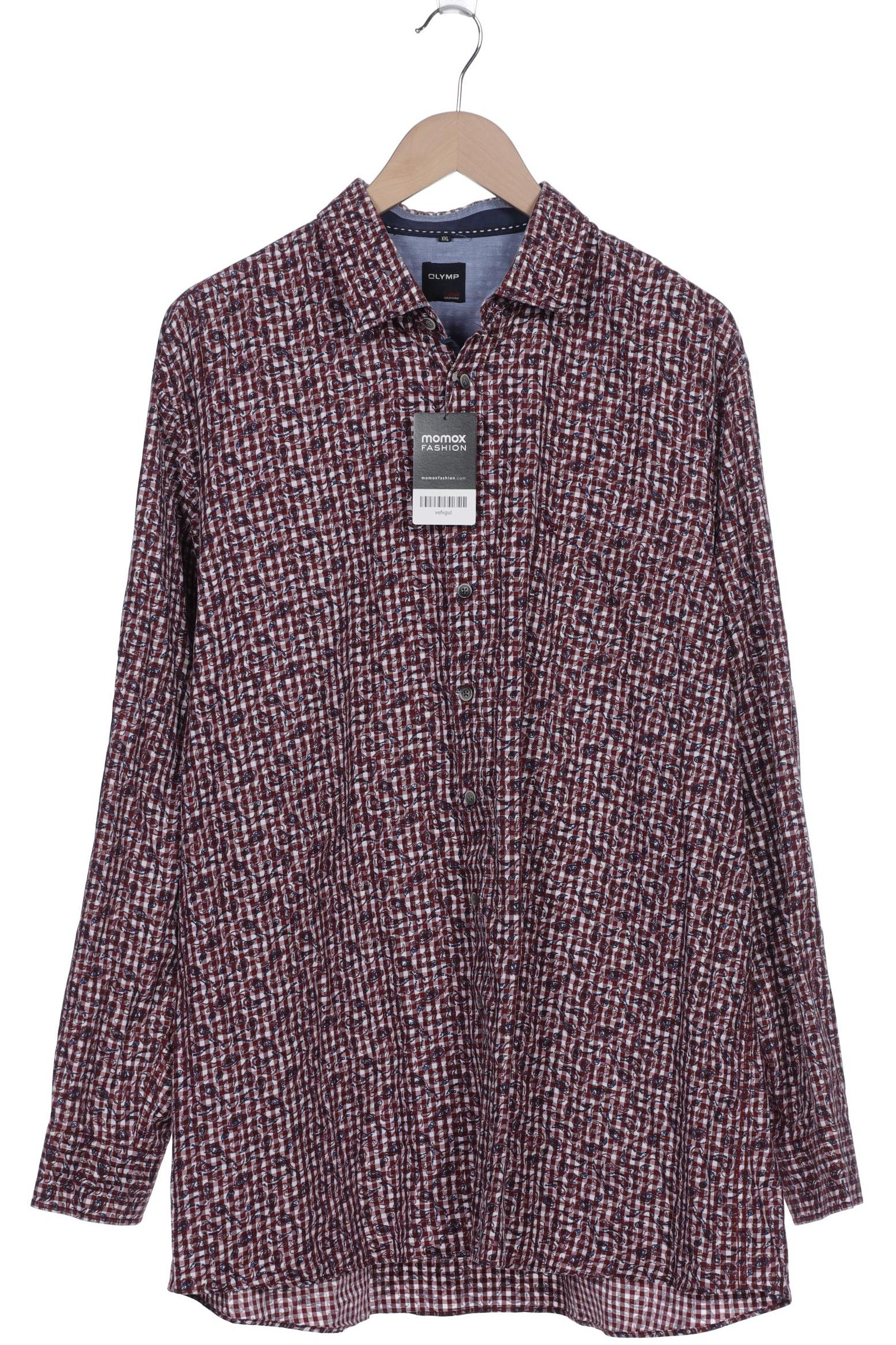 

Olymp Herren Hemd, bordeaux, Gr. 56