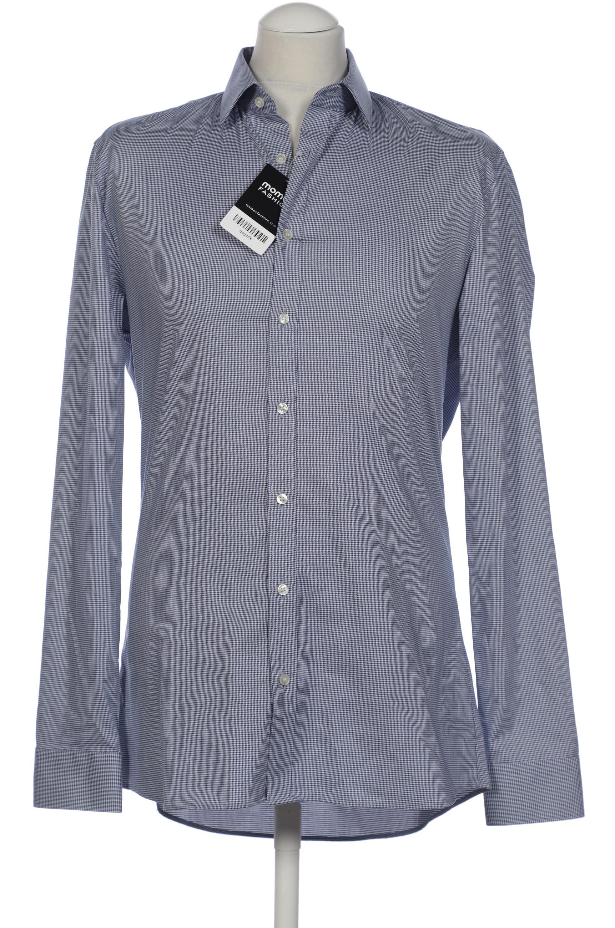 

Olymp Herren Hemd, blau