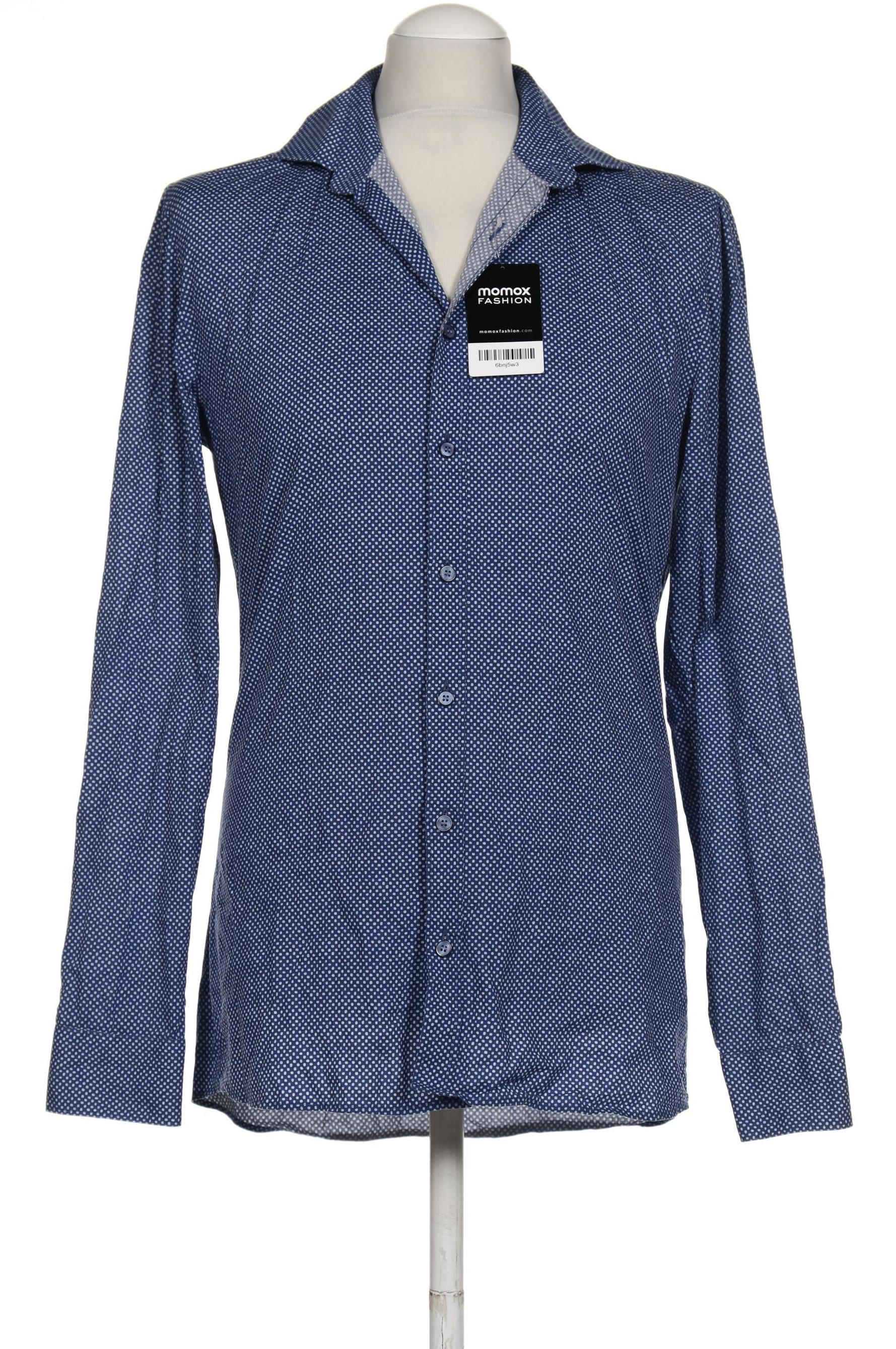 

Olymp Herren Hemd, blau