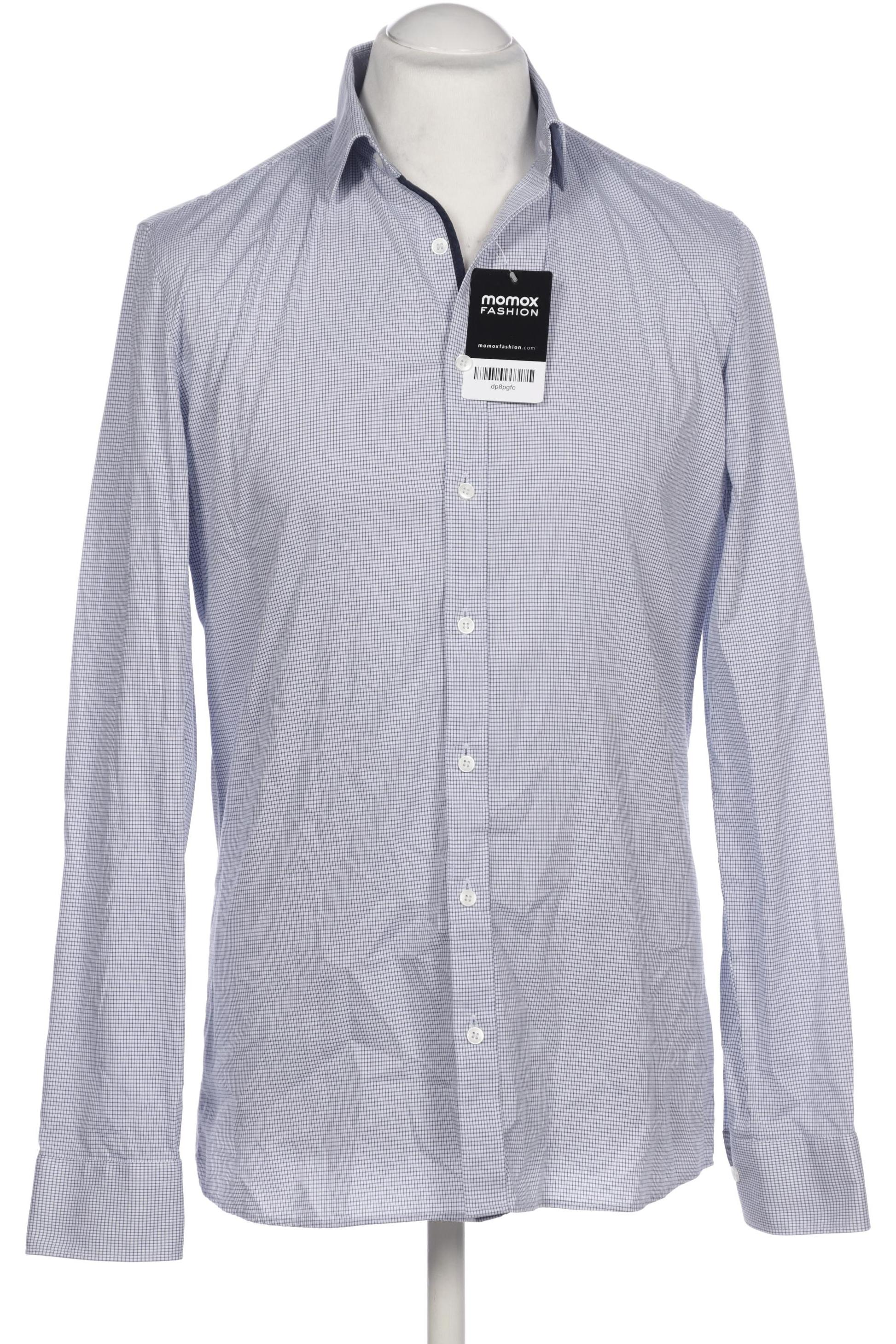 Thumbnail - Olymp Herren Hemd, blau, Gr. 50