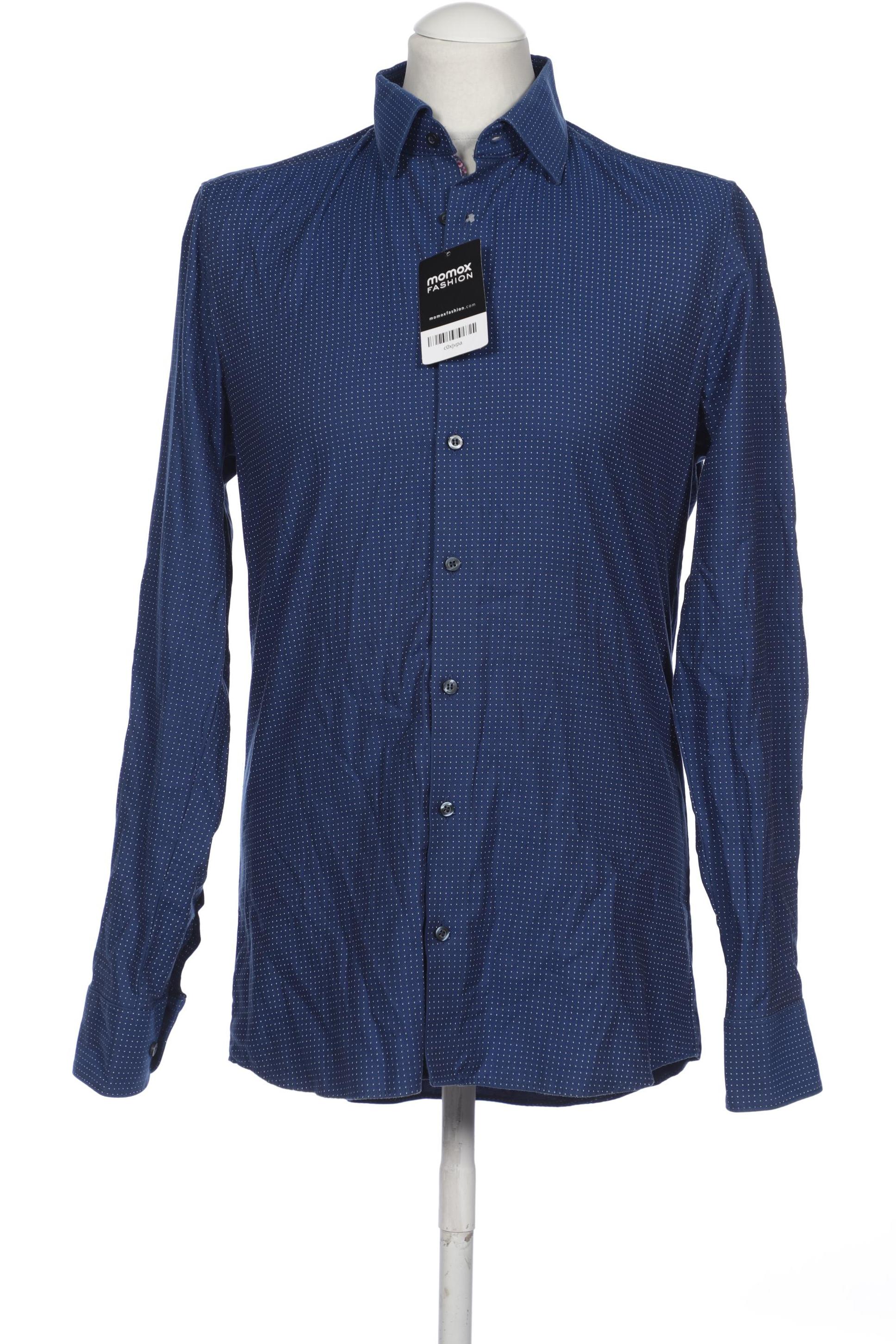 

Olymp Herren Hemd, blau