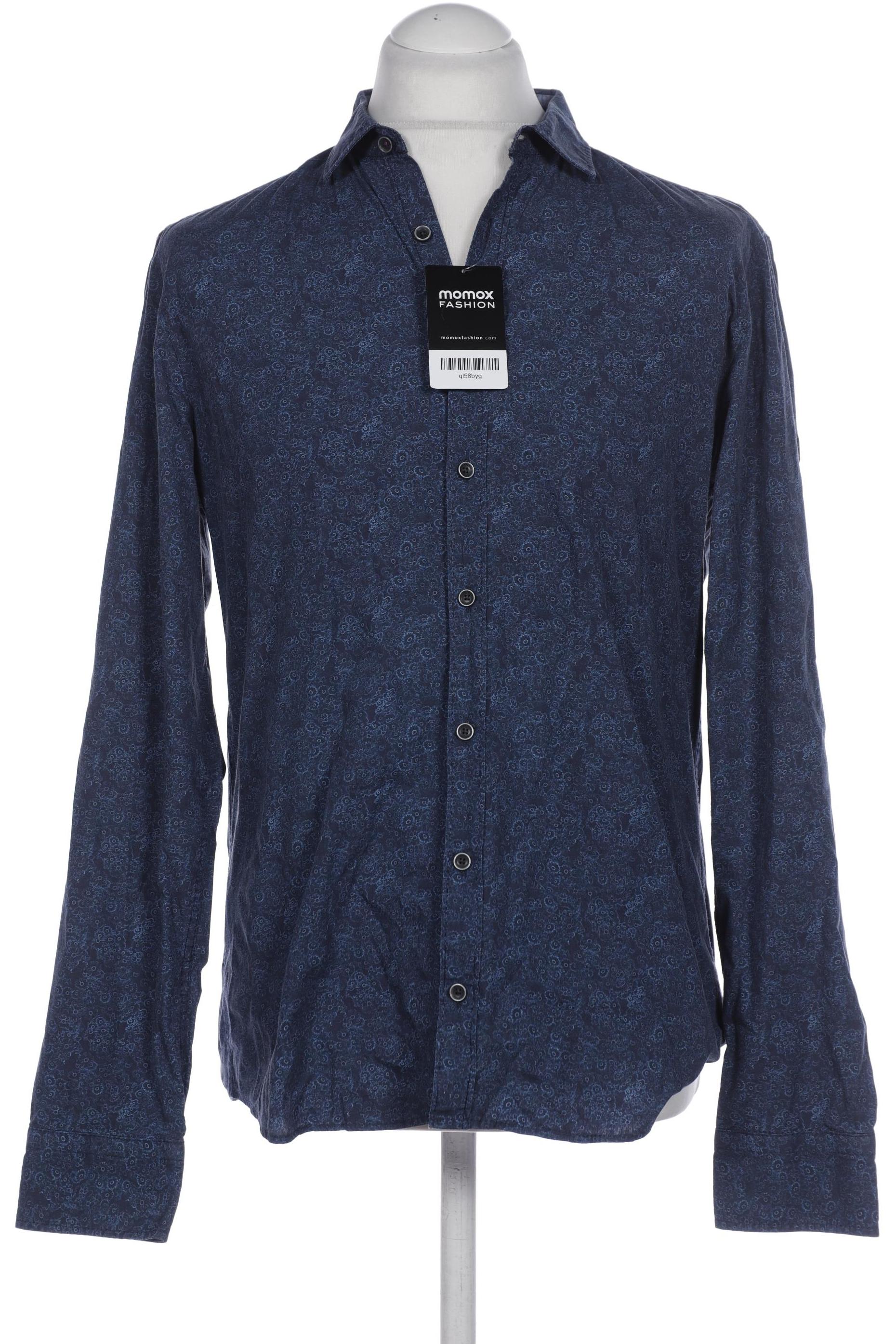

Olymp Herren Hemd, marineblau, Gr. 52