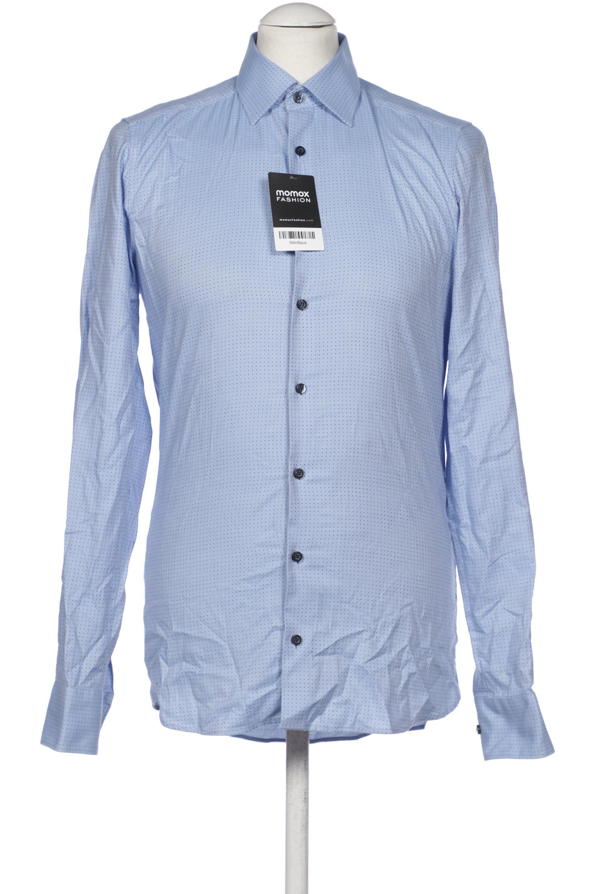 

Olymp Herren Hemd, blau