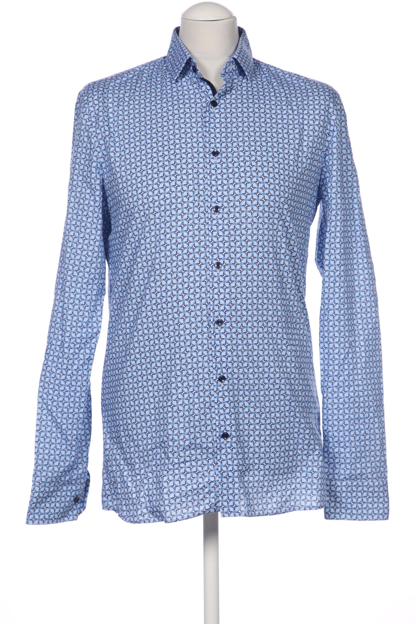 

Olymp Herren Hemd, blau, Gr. 48