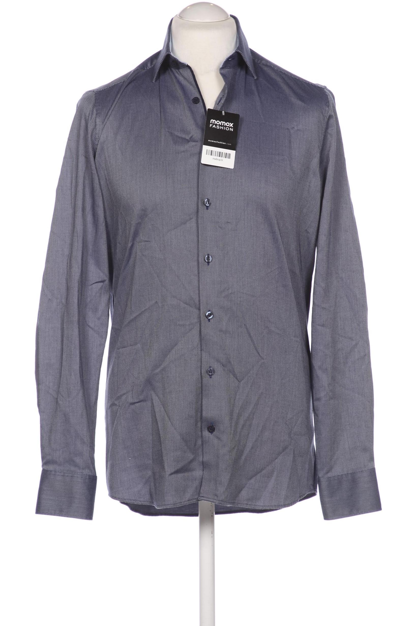 Thumbnail - Olymp Herren Hemd, blau, Gr. 50