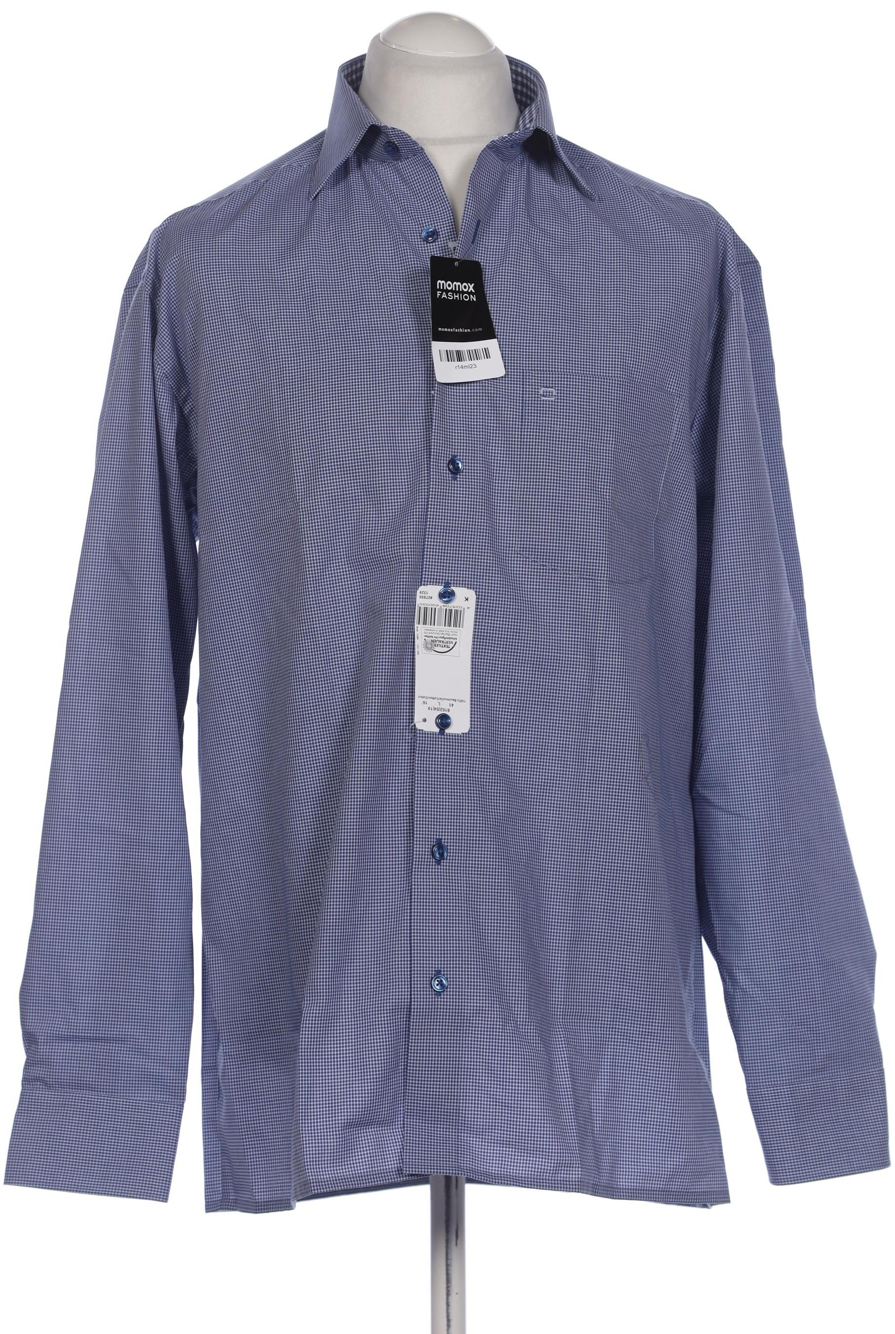 

Olymp Herren Hemd, marineblau, Gr. 52