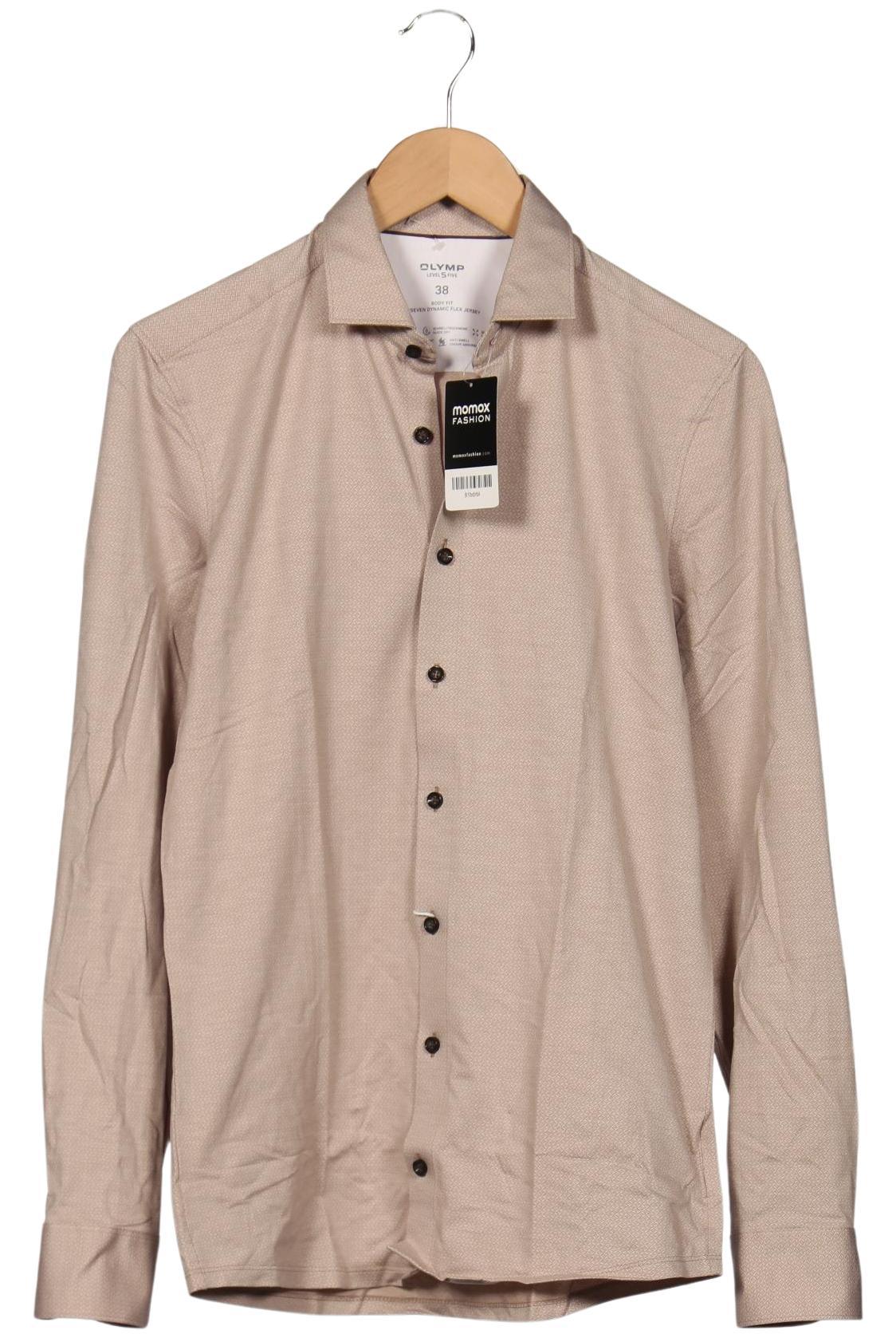 

Olymp Herren Hemd, beige, Gr. 46