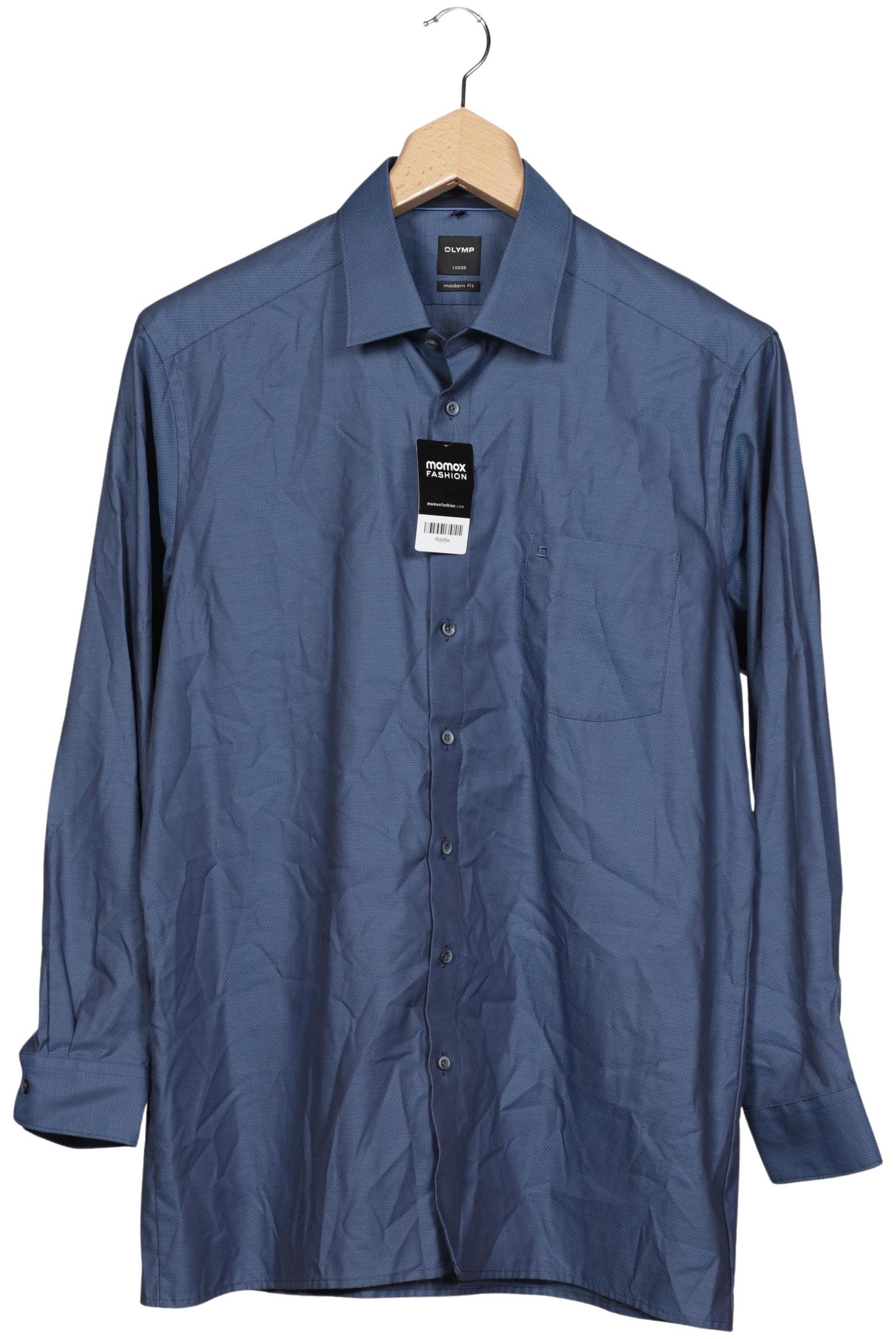 

Olymp Herren Hemd, blau, Gr. 56