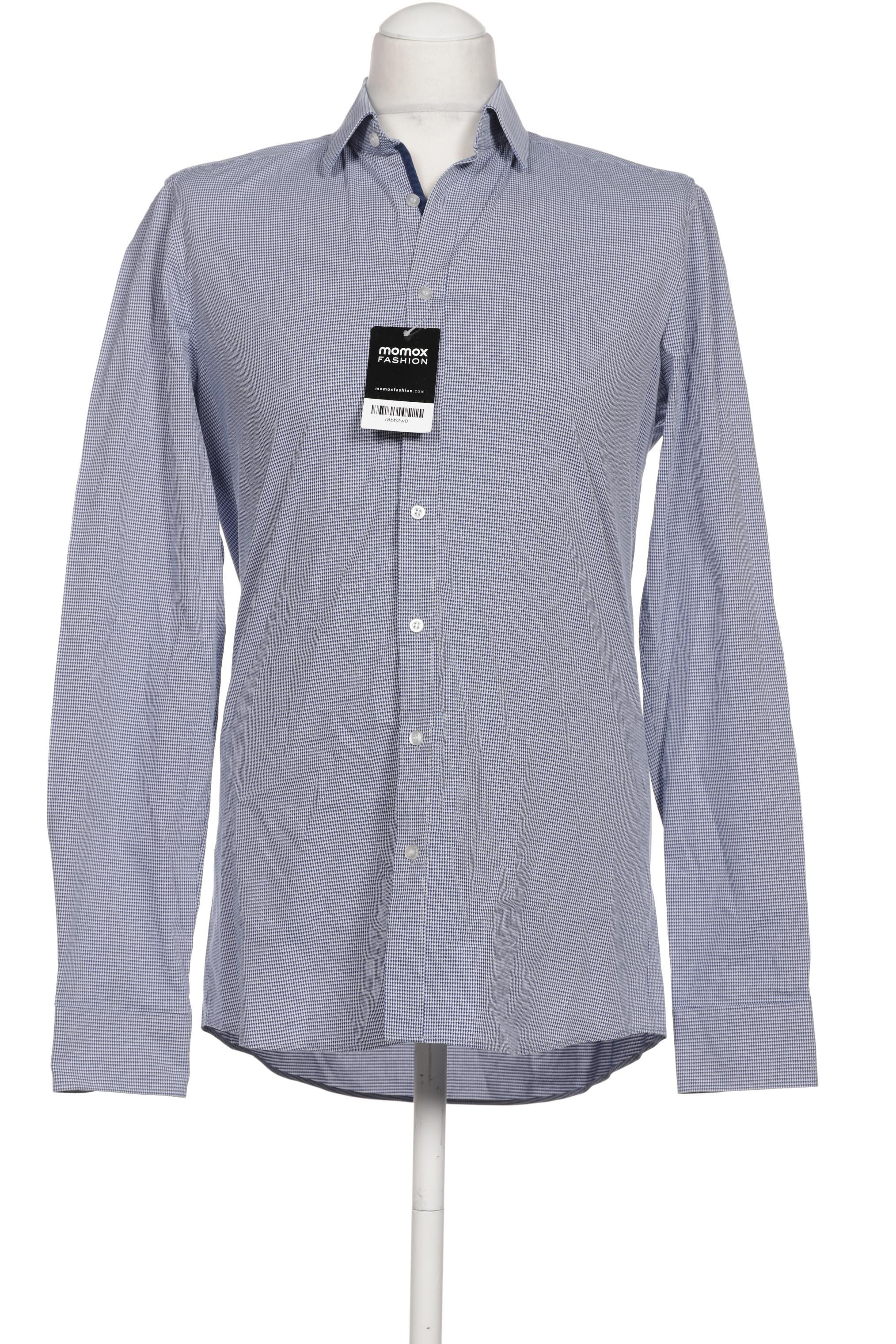 

Olymp Herren Hemd, blau