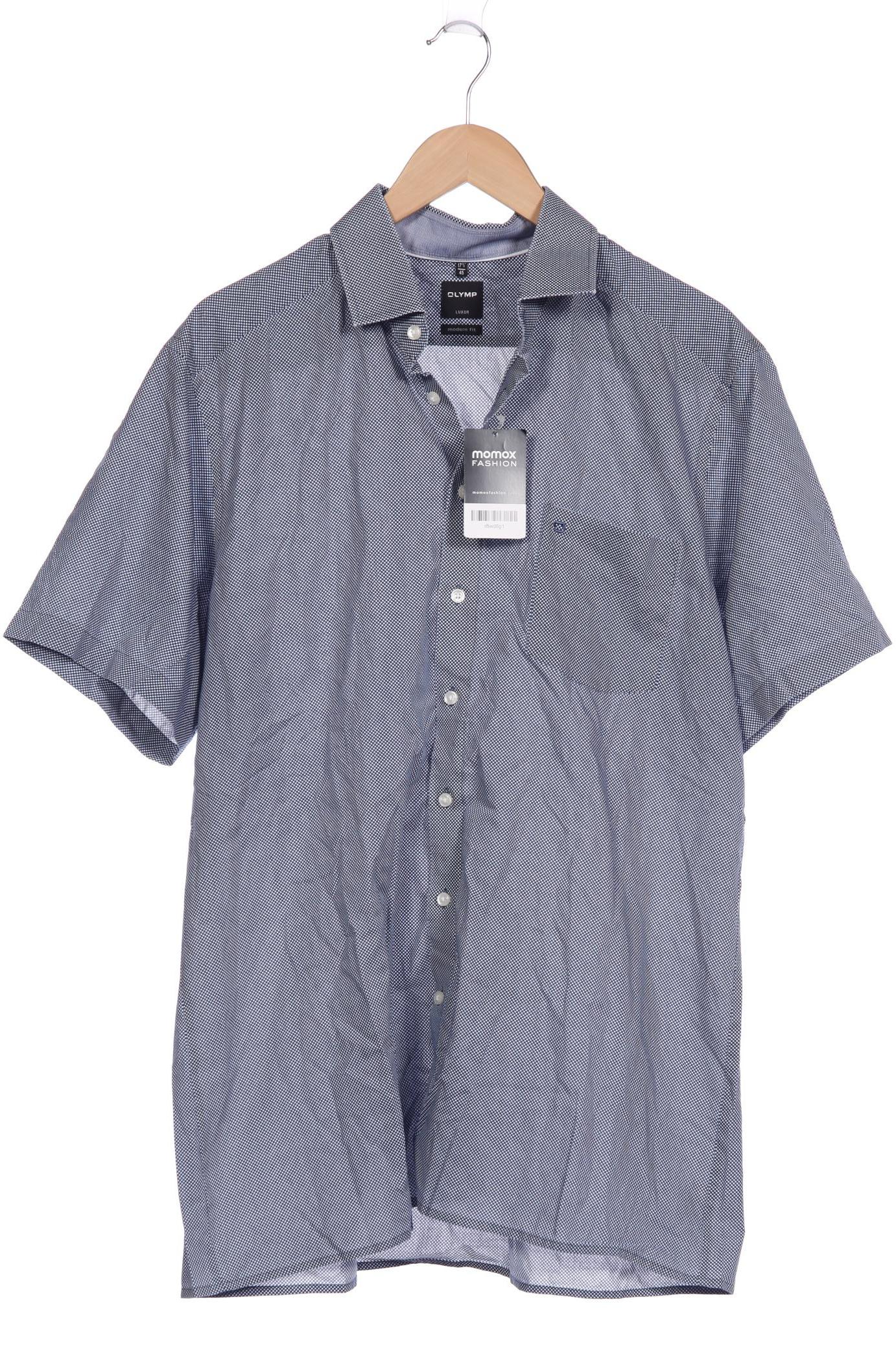 

Olymp Herren Hemd, blau