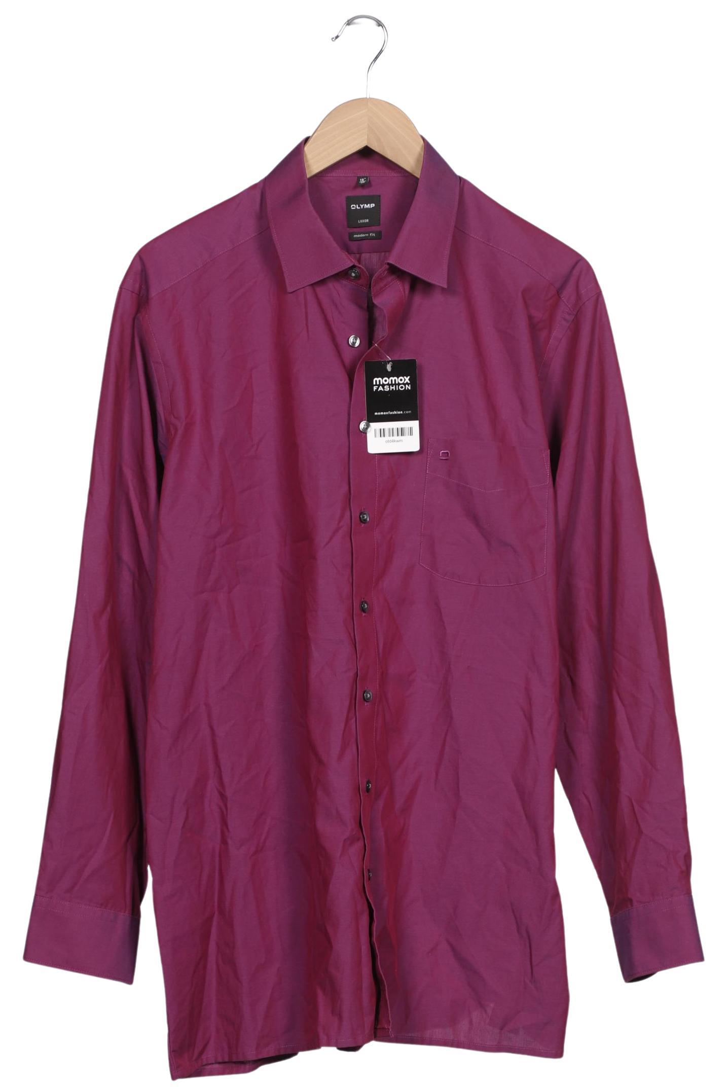 

Olymp Herren Hemd, flieder, Gr. 56