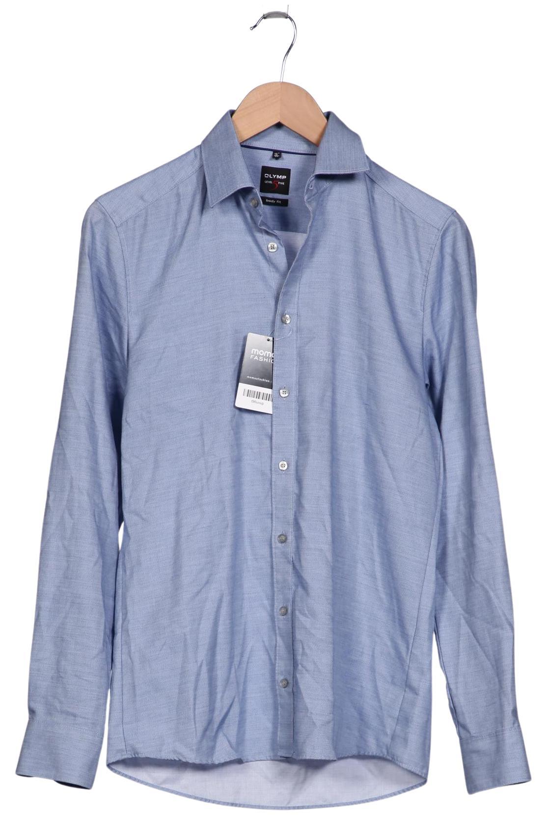 Thumbnail - Olymp Herren Hemd, blau, Gr. 46