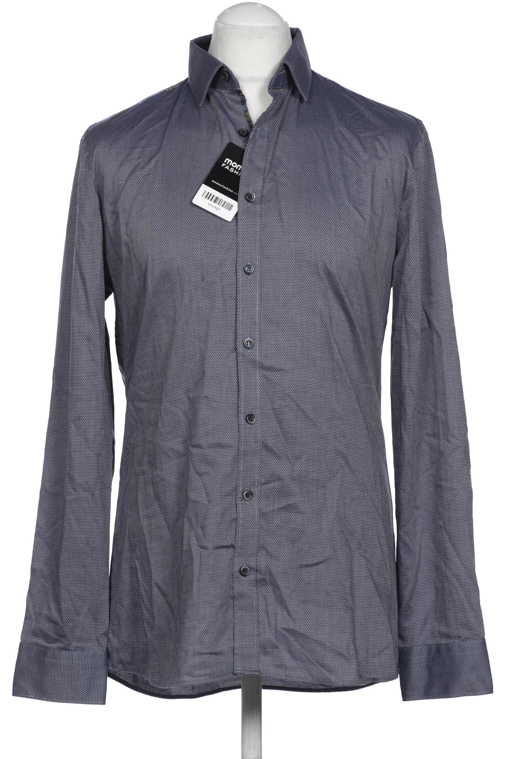 

Olymp Herren Hemd, marineblau, Gr. 52