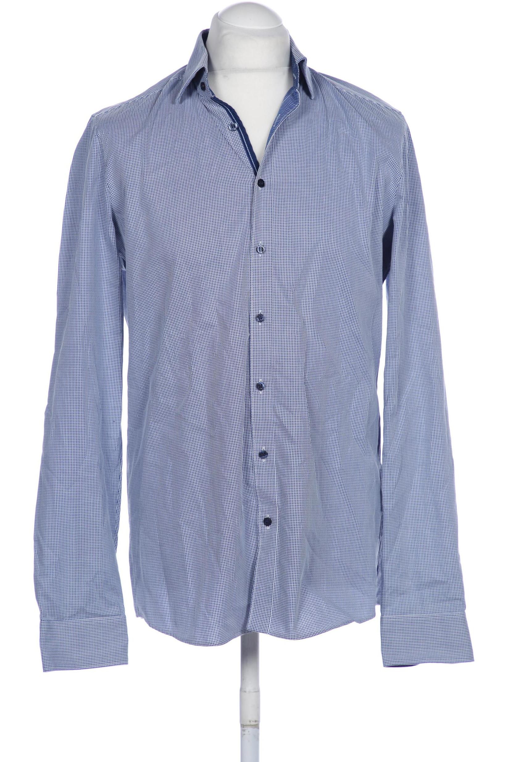 

Olymp Herren Hemd, blau