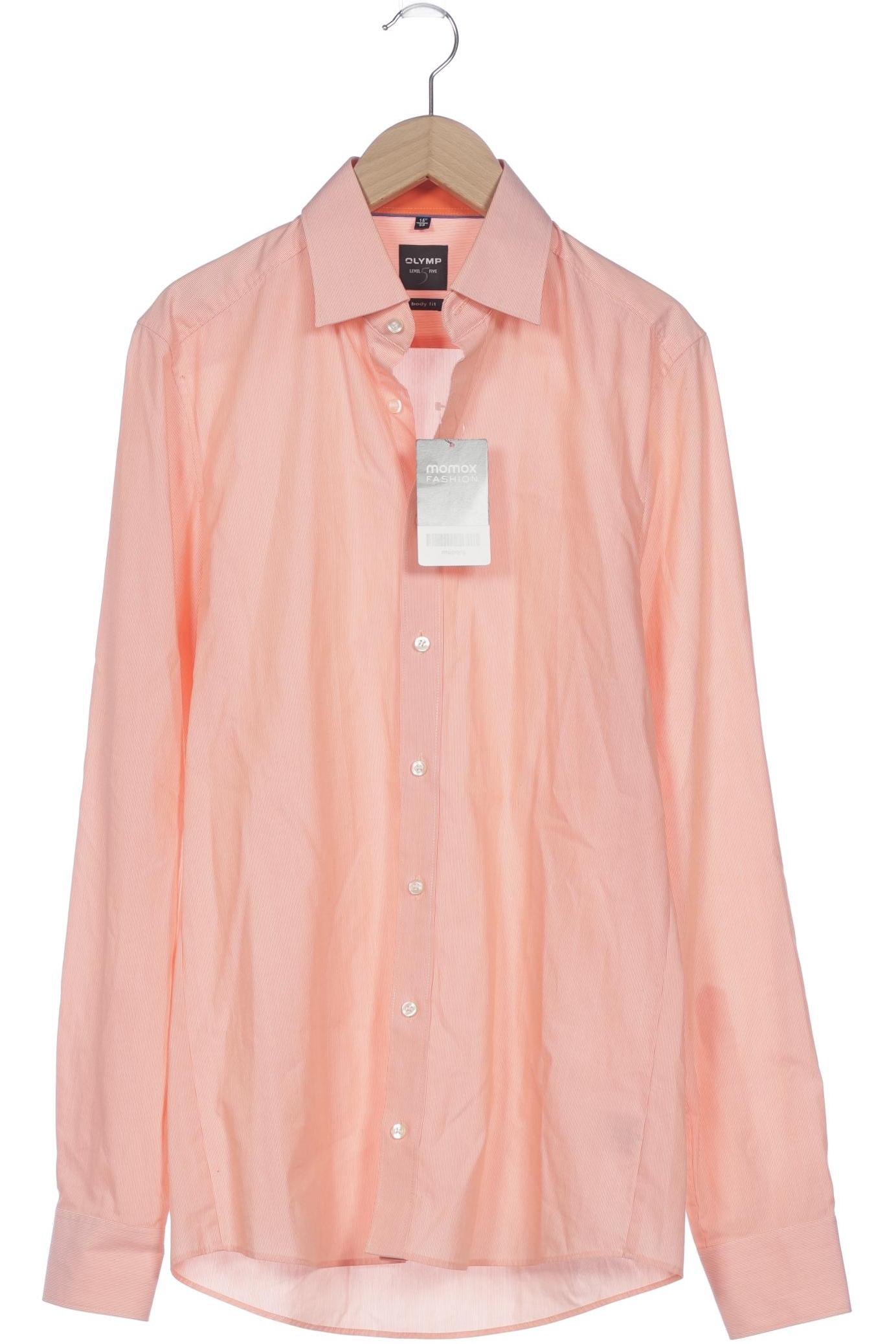 

Olymp Herren Hemd, orange, Gr. 46