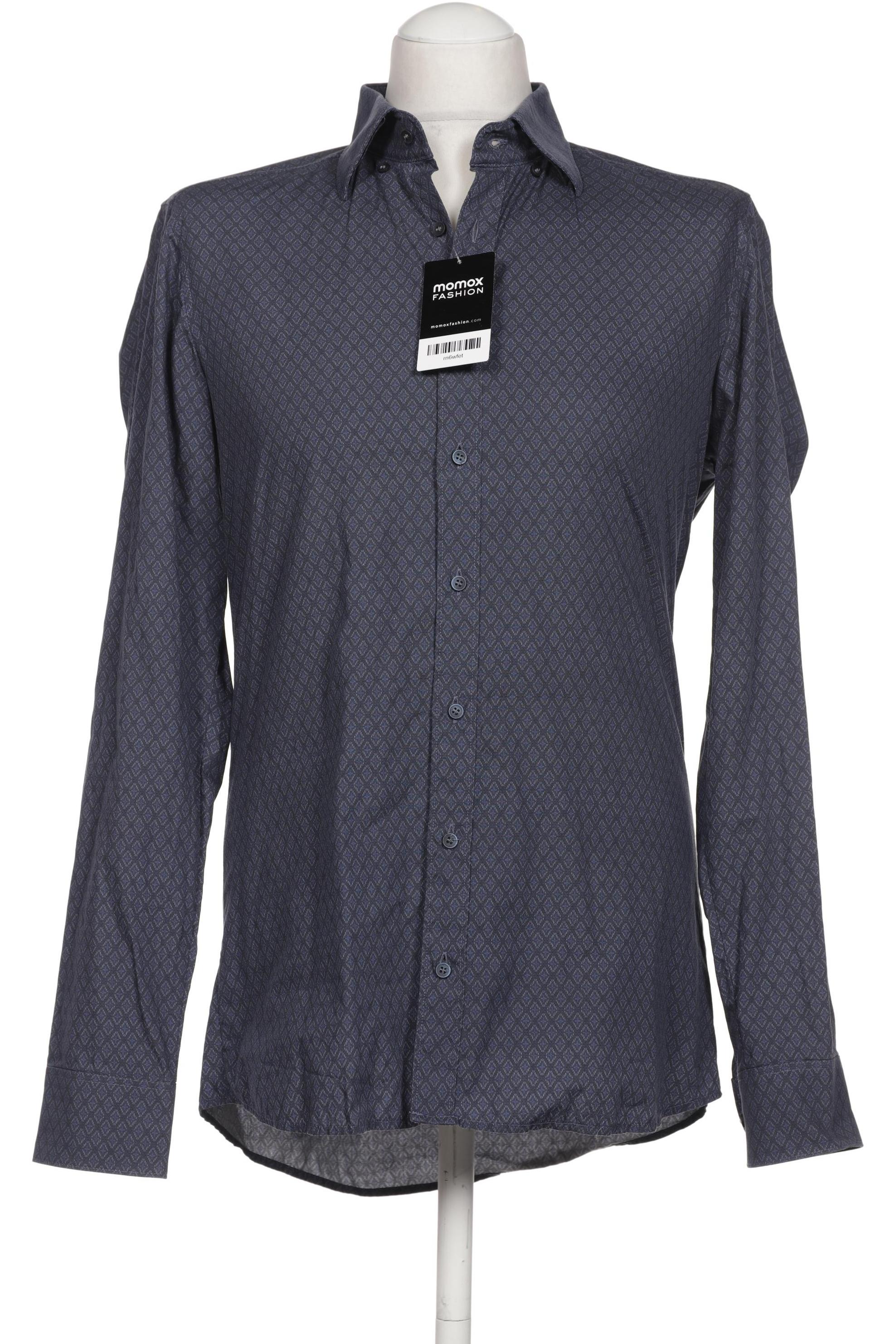 

Olymp Herren Hemd, marineblau, Gr. 50