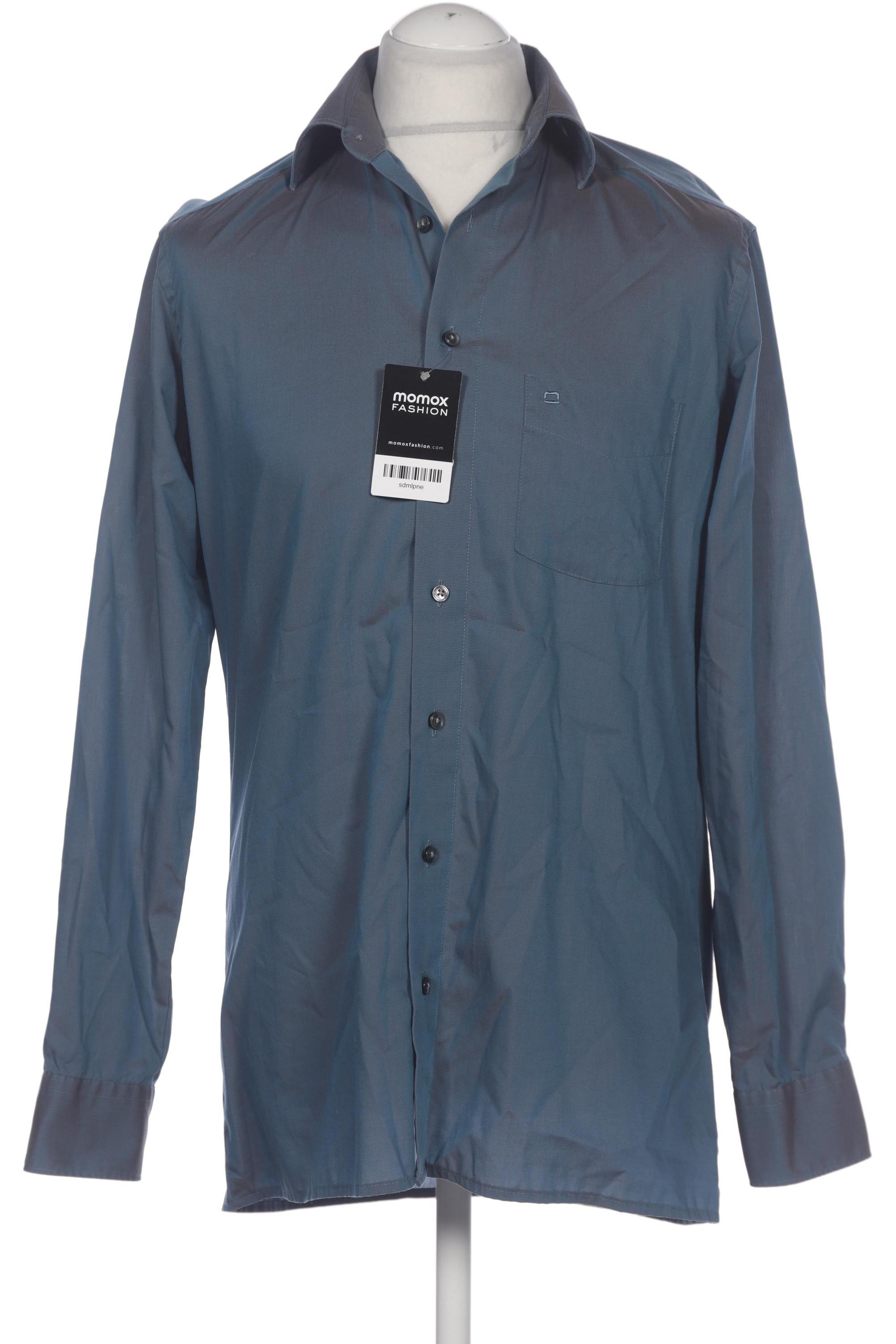 Thumbnail - Olymp Herren Hemd, blau, Gr. 48