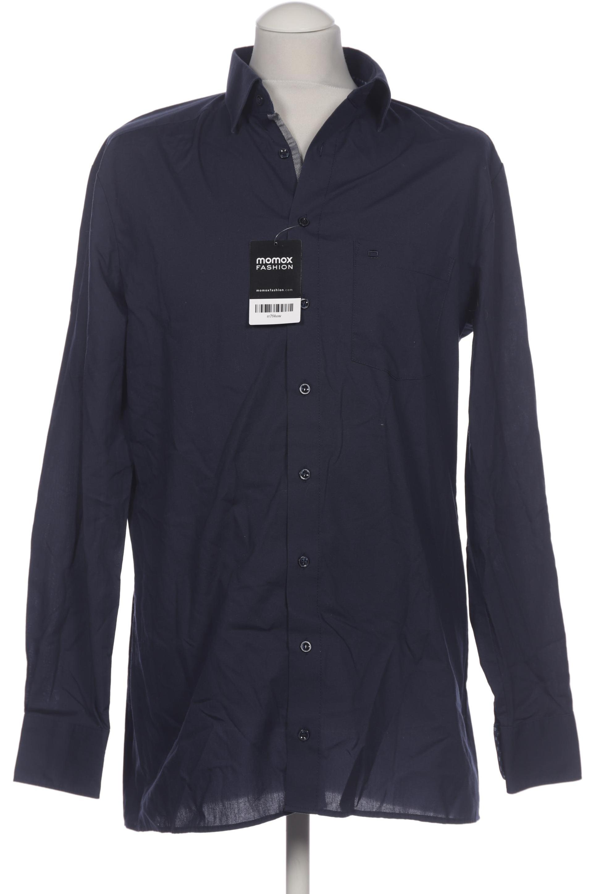 

Olymp Herren Hemd, marineblau, Gr. 50