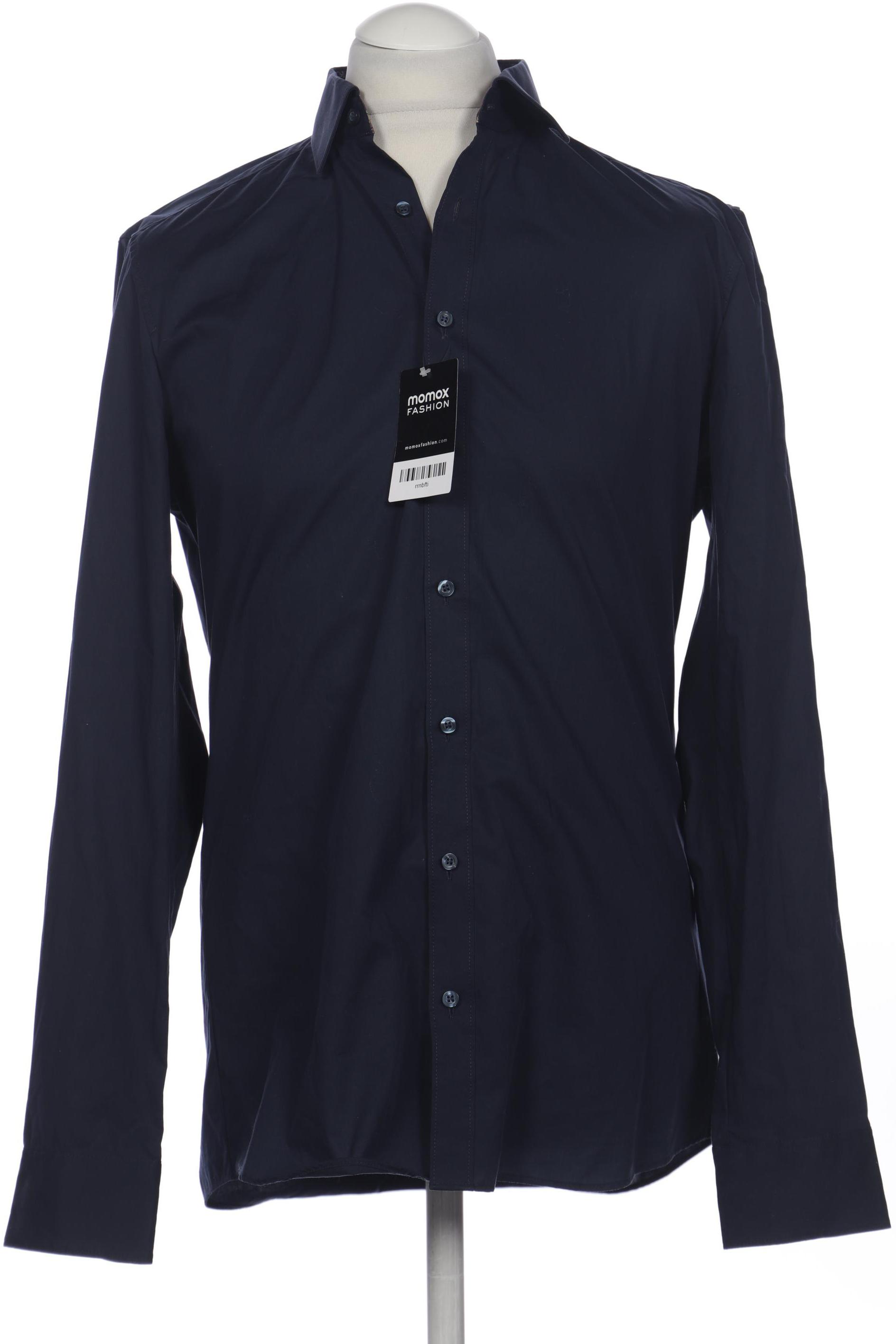 

Olymp Herren Hemd, marineblau, Gr. 52