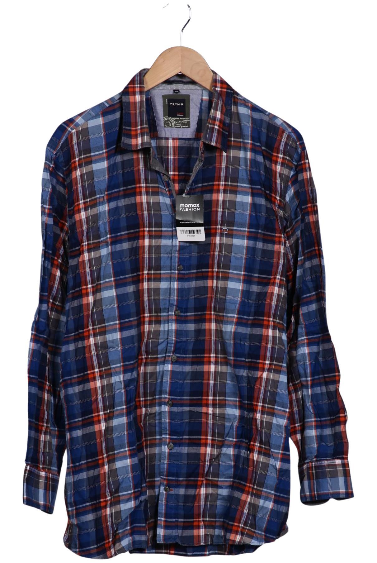 

Olymp Herren Hemd, blau, Gr. 56