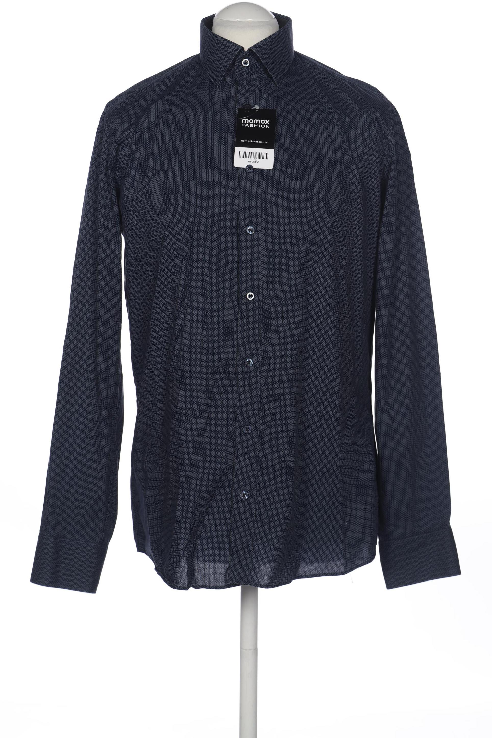 

Olymp Herren Hemd, marineblau, Gr. 52