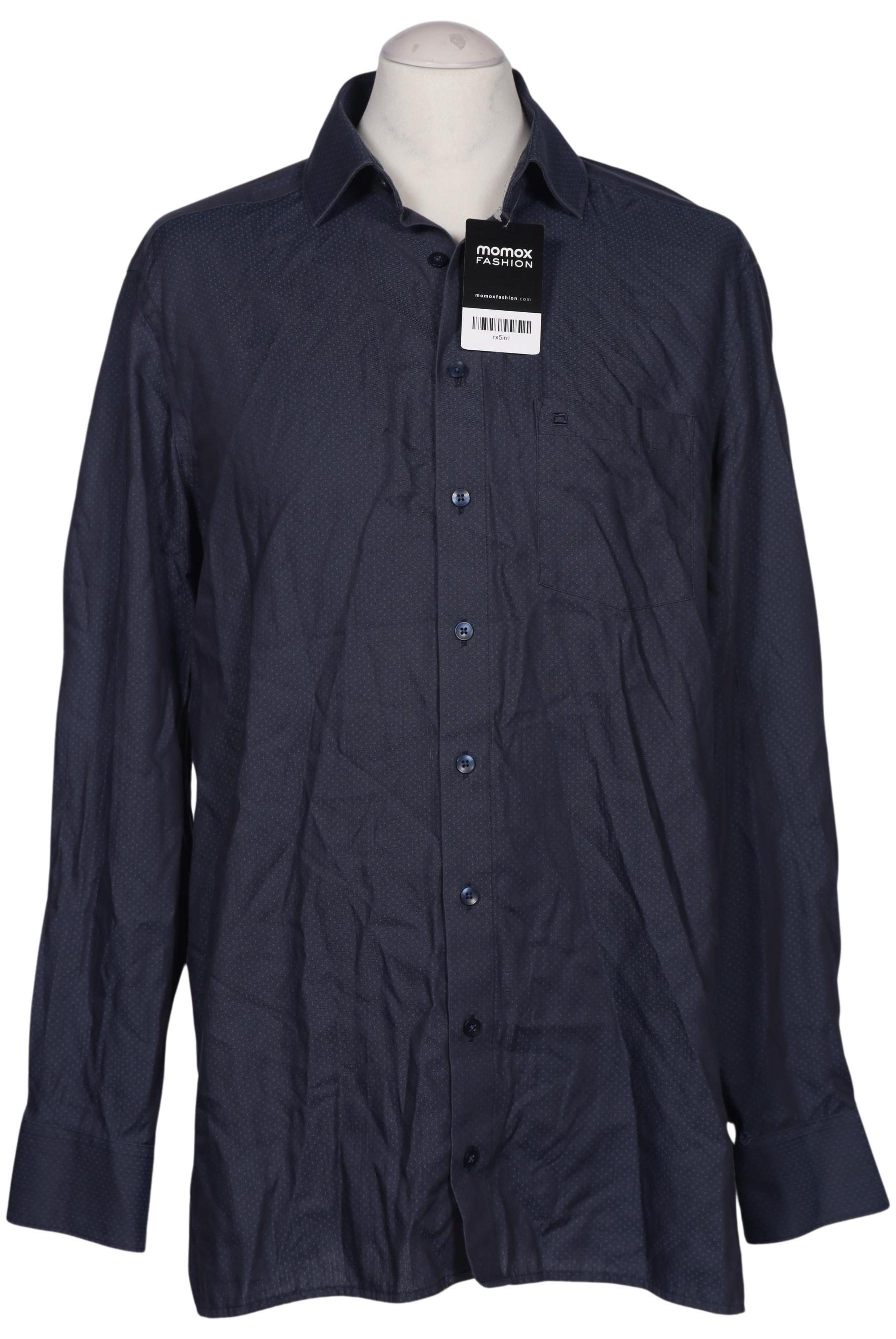 

Olymp Herren Hemd, marineblau, Gr. 52