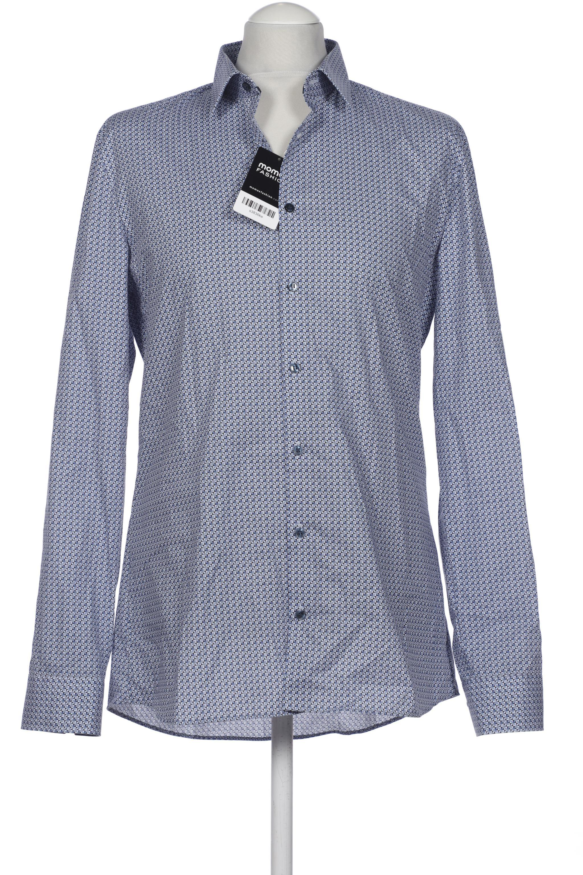 

Olymp Herren Hemd, blau
